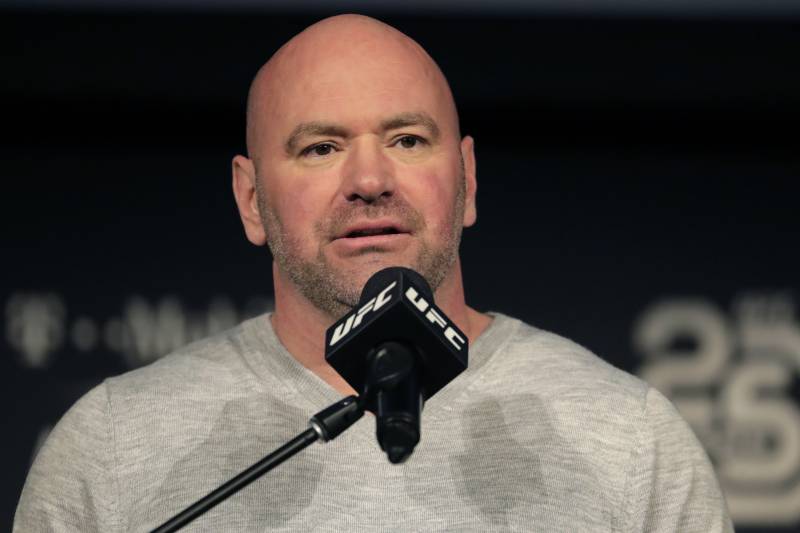 Dana White honors George Floyd before UFC Vegas 