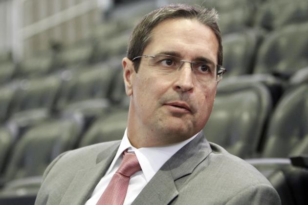 In this photo made on Wednesday, Sept. 15, 2010, Pittsburgh Penguins President David Morehouse is in the seating area of the Penguins new arena, the Consol Energy Center, in Pittsburgh. (AP Photo/Keith Srakocic)