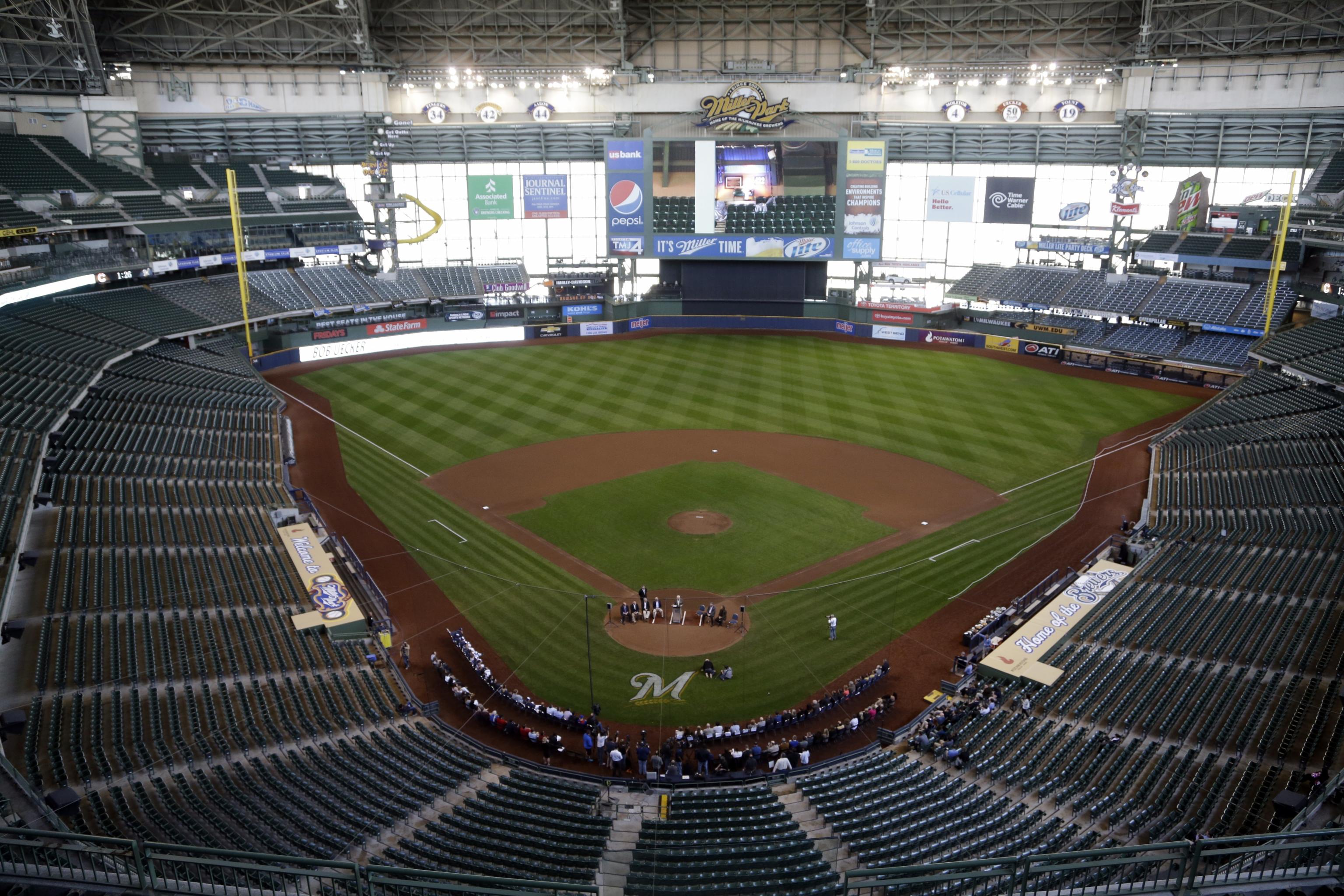 Milwaukee Brewers' Field at Miller Park Suffers Minor Damage After Break-In