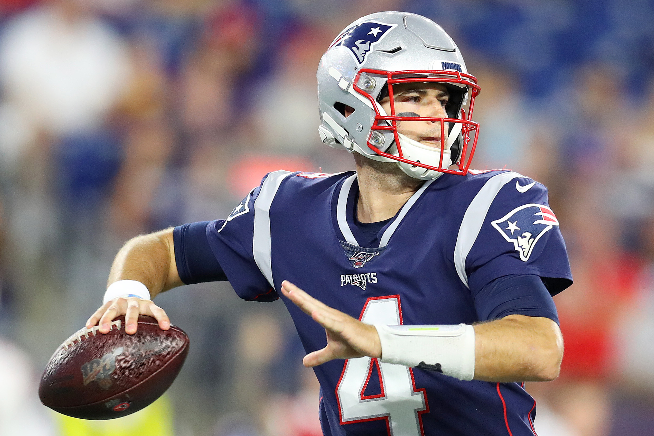 Jarrett Stidham said learning from Tom Brady this season was 'priceless'