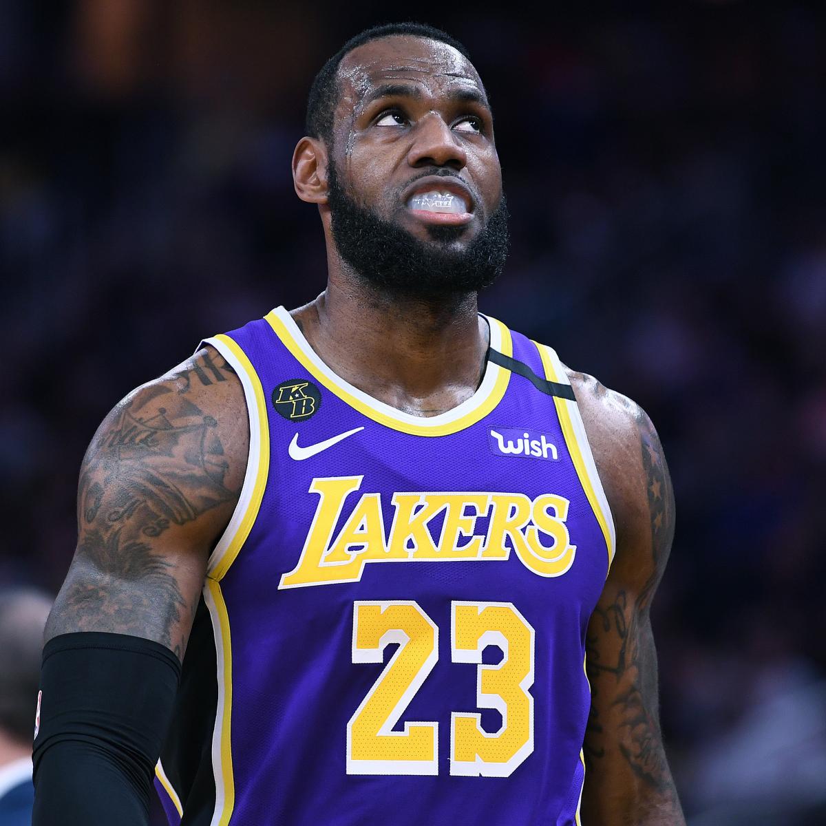 LeBron James Out for Lakers vs. Rockets with Groin Injury | News ...