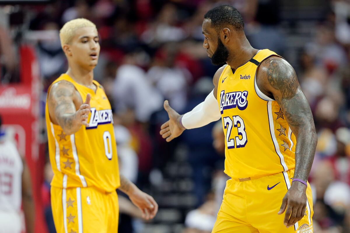 Lakers' Kyle Kuzma Talks Being Starstruck by LeBron James ...