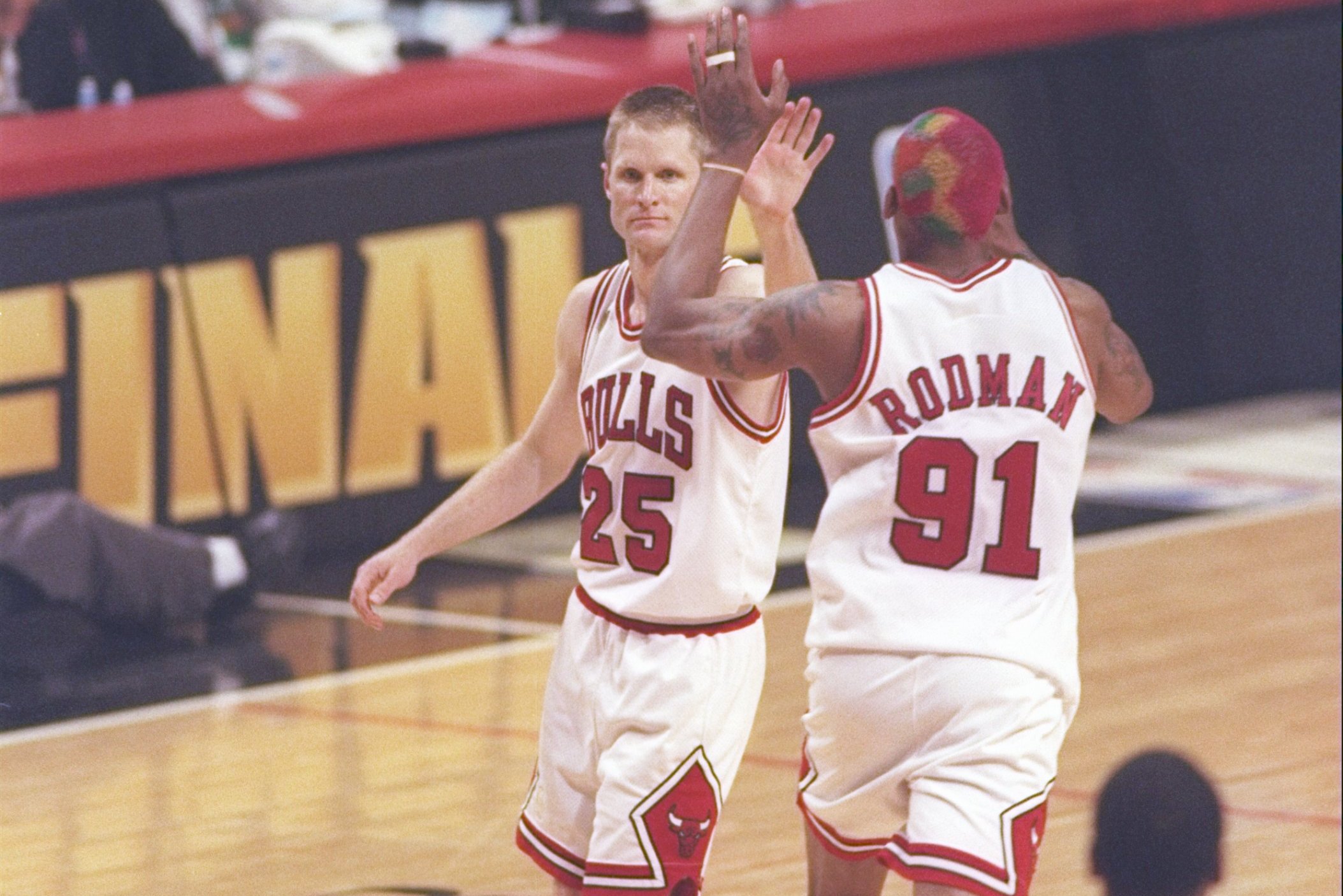 Steve Kerr's Game Worn '97 NBA Finals Winning Shorts On Auction Block