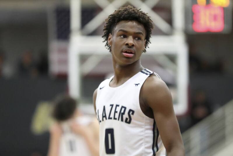 Bronny James Lands At No 24 Overall In Espn S Class Of 2023