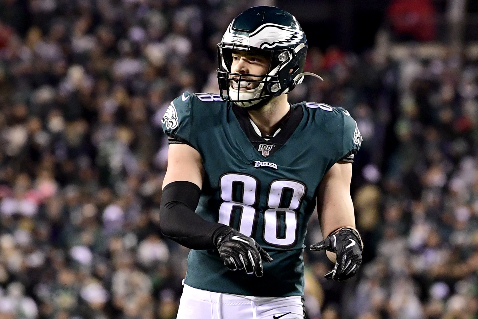 Report: Eagles' Dallas Goedert OK After Being Sucker Punched