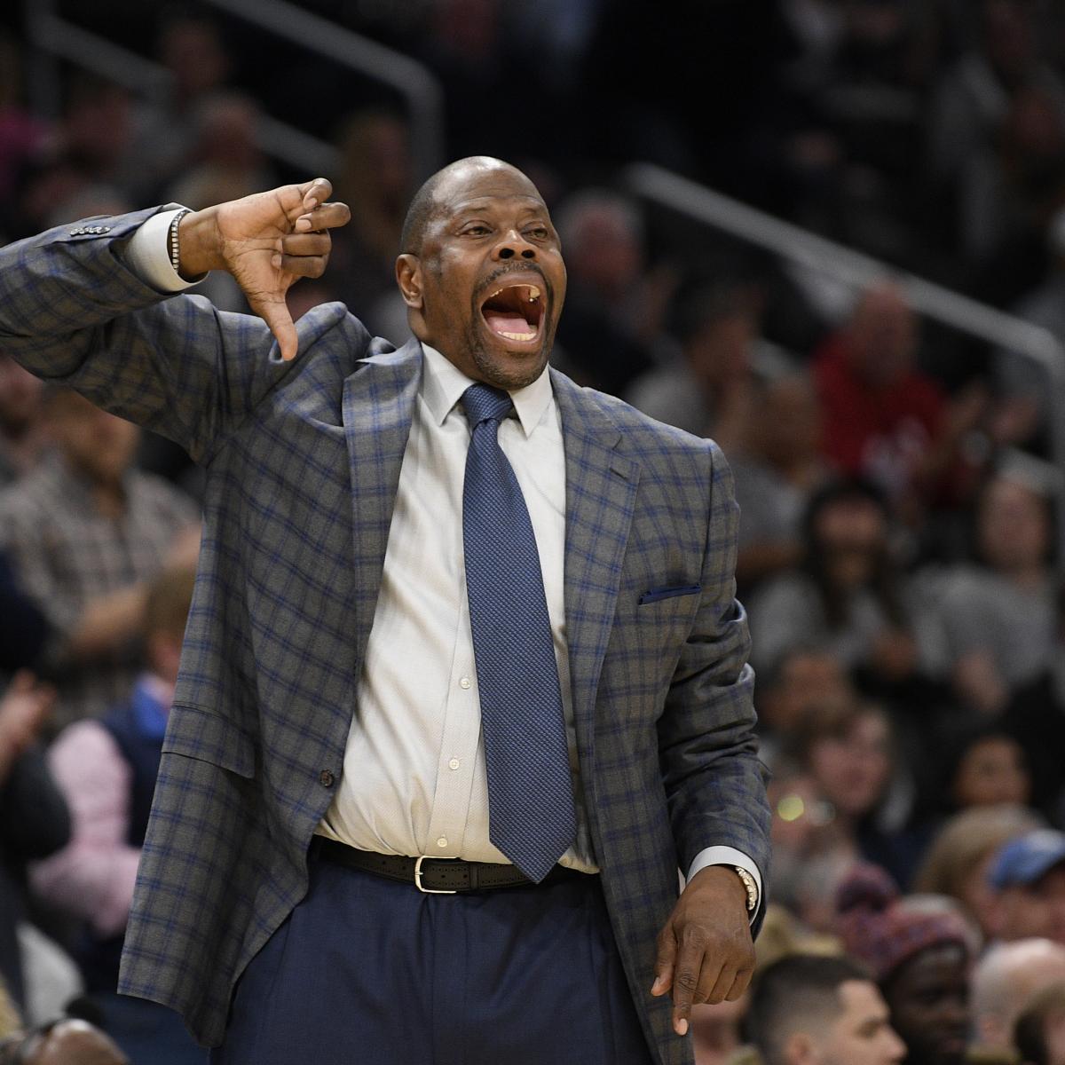 Georgetown's Patrick Ewing 'Doing Much Better' After Positive COVID-19 ...