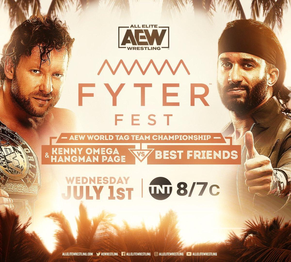 Watch aew fyter fest free top