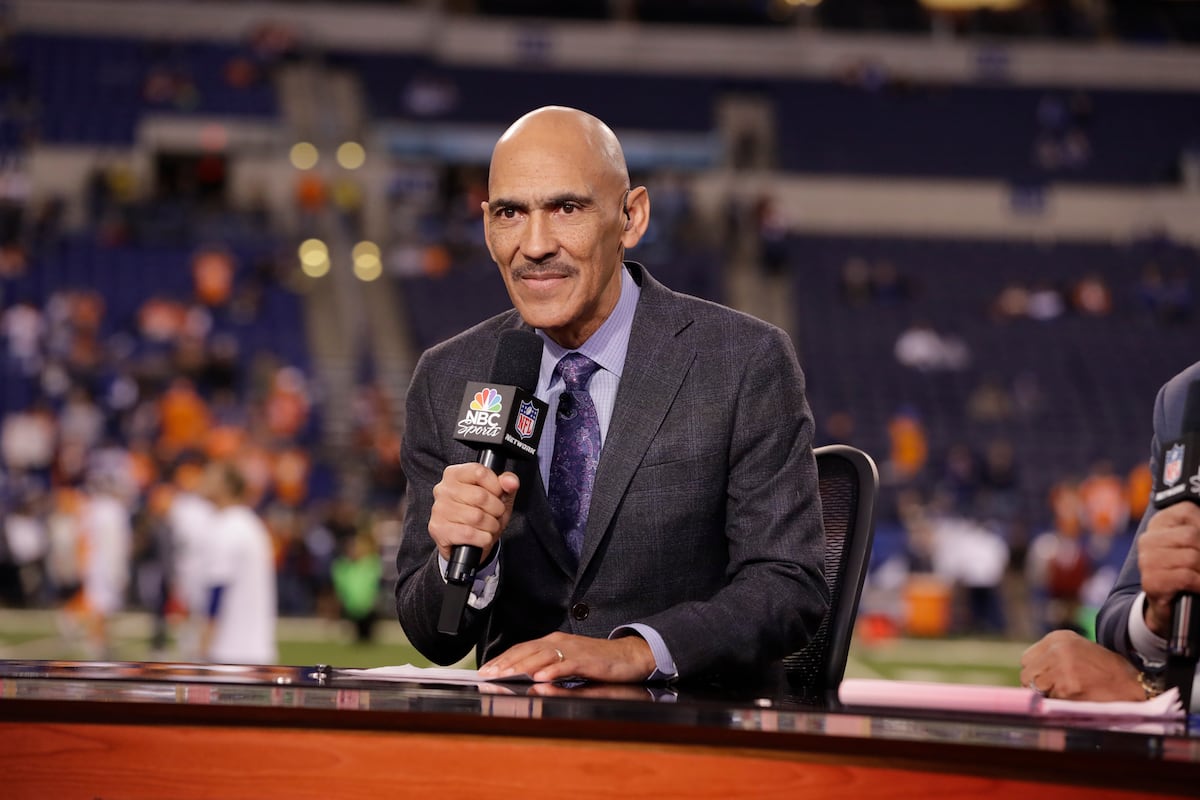Tony Dungy Won't Say 'Offensive' Washington NFL Team Nickname on TV