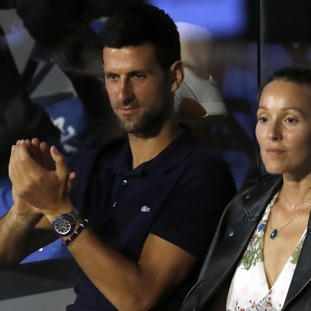 Novak Djokovic, Wife Jelena Test Negative for COVID19 10 Days After
