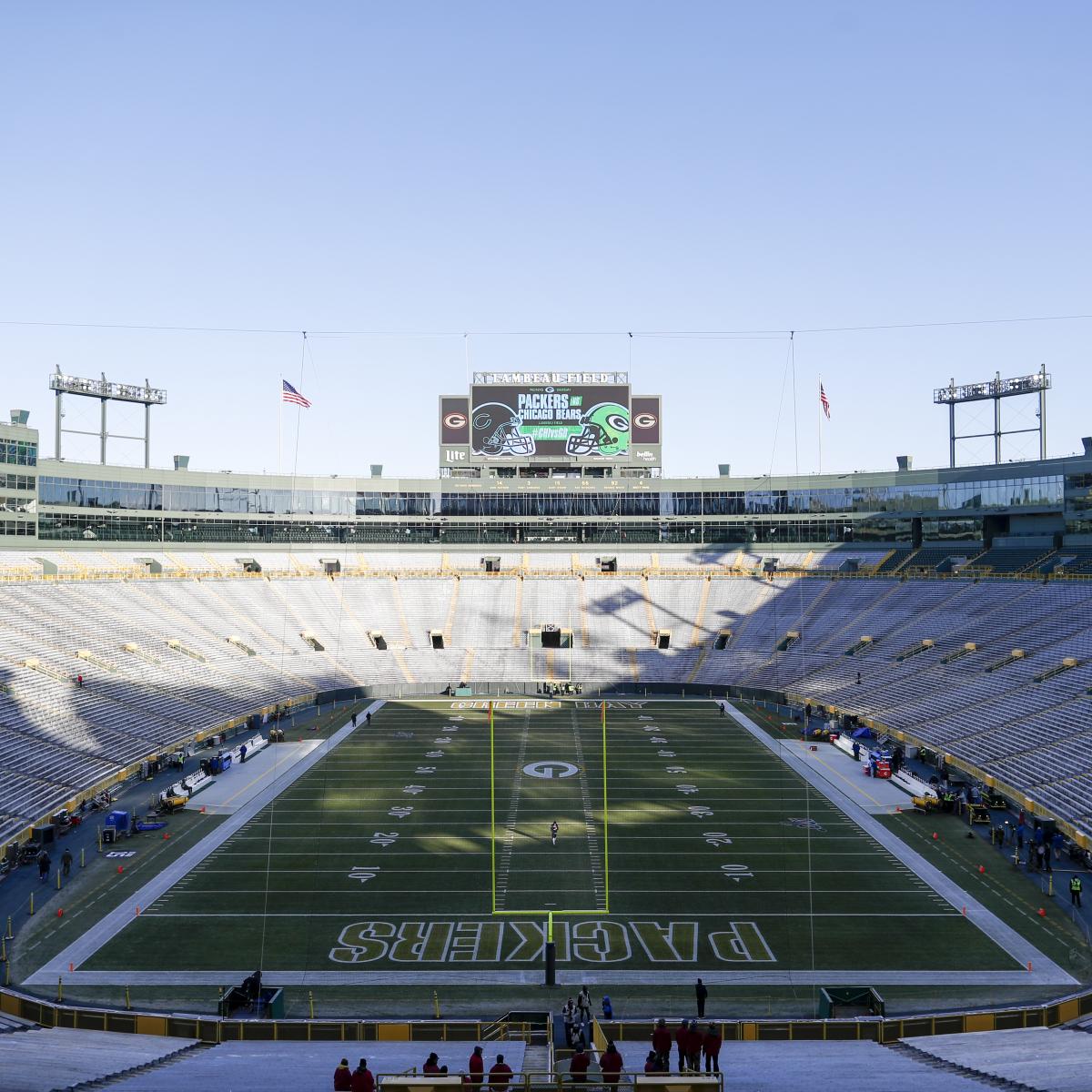 Packers Prepping To Play With Fans Reduced Lambeau Field Capacity Amid Covid 19 Bleacher Report Latest News Videos And Highlights