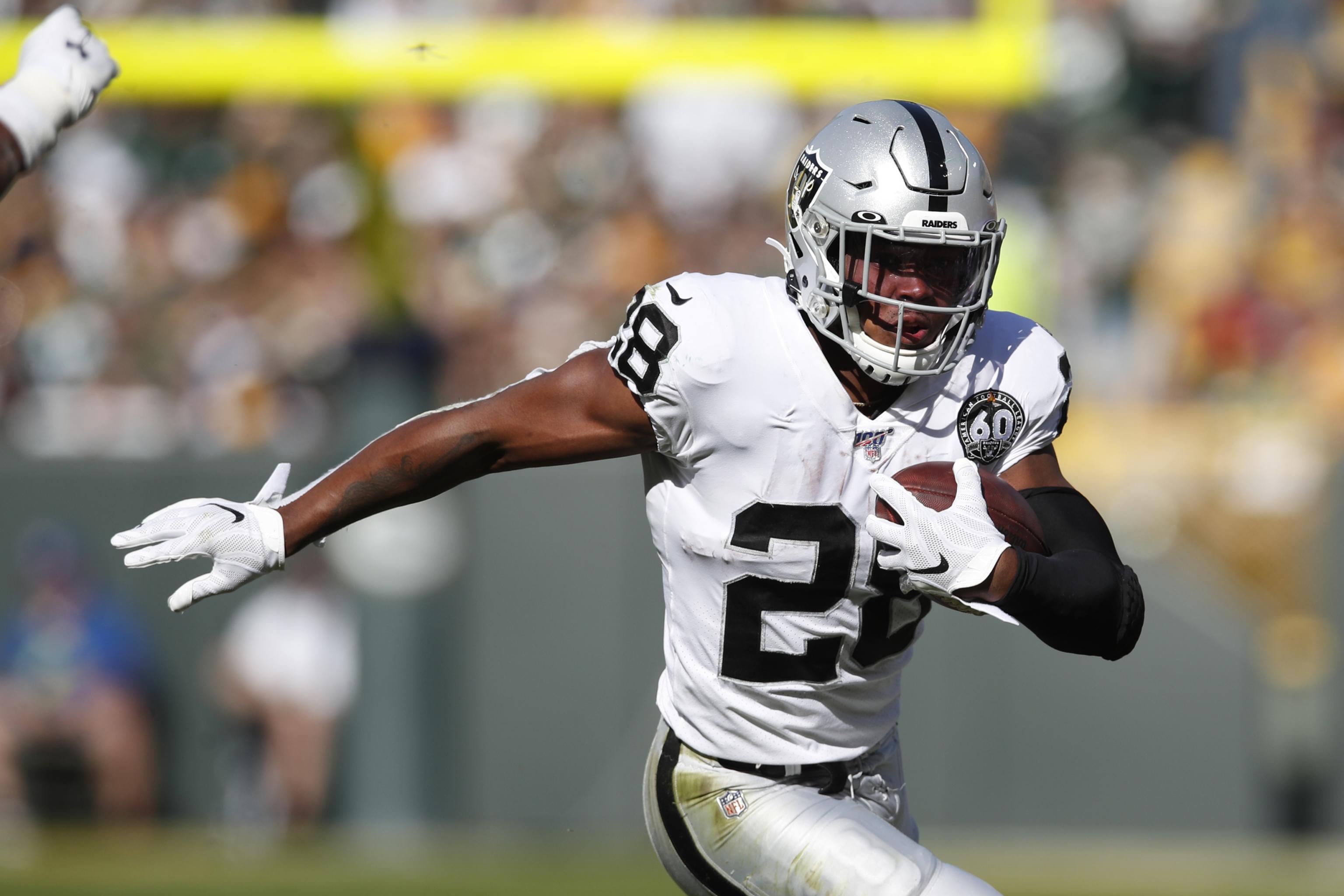 Josh Jacobs, Raiders continue to struggle running the ball