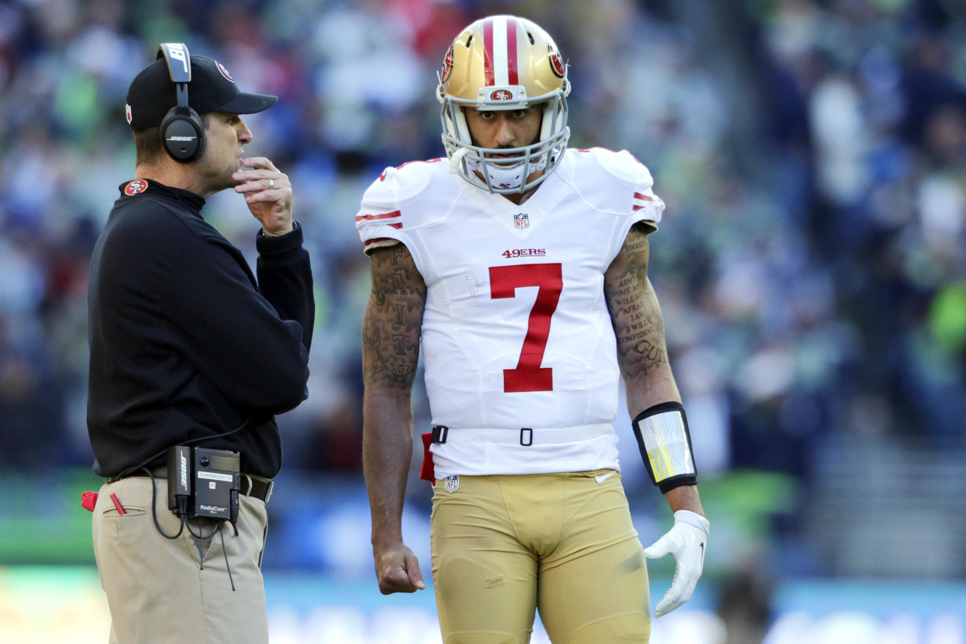 Jim Harbaugh tells NFL teams Colin Kaepernick can be great - NBC