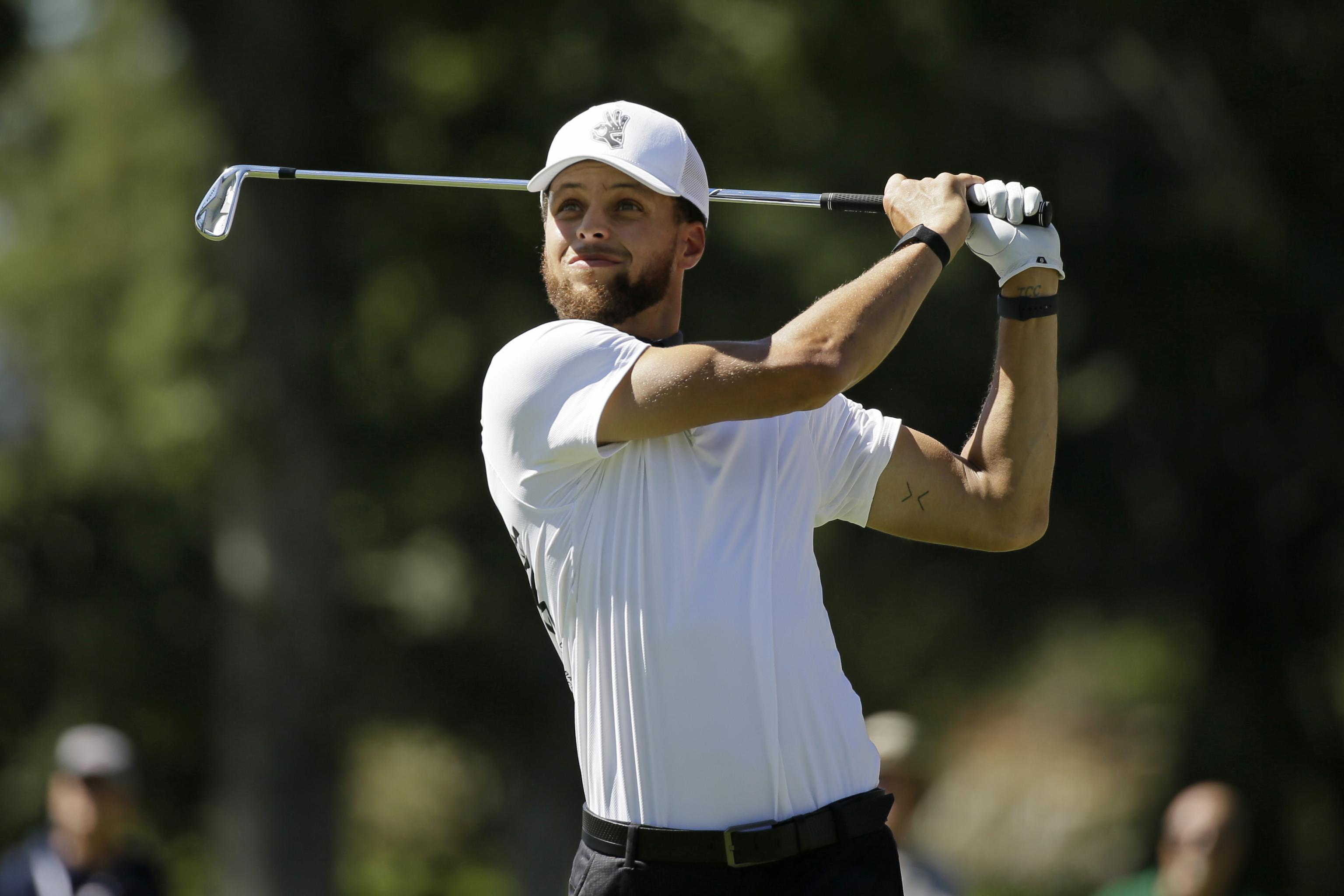 Celebrity golf tournament: Steph Curry, Mahomes, Barkley and others