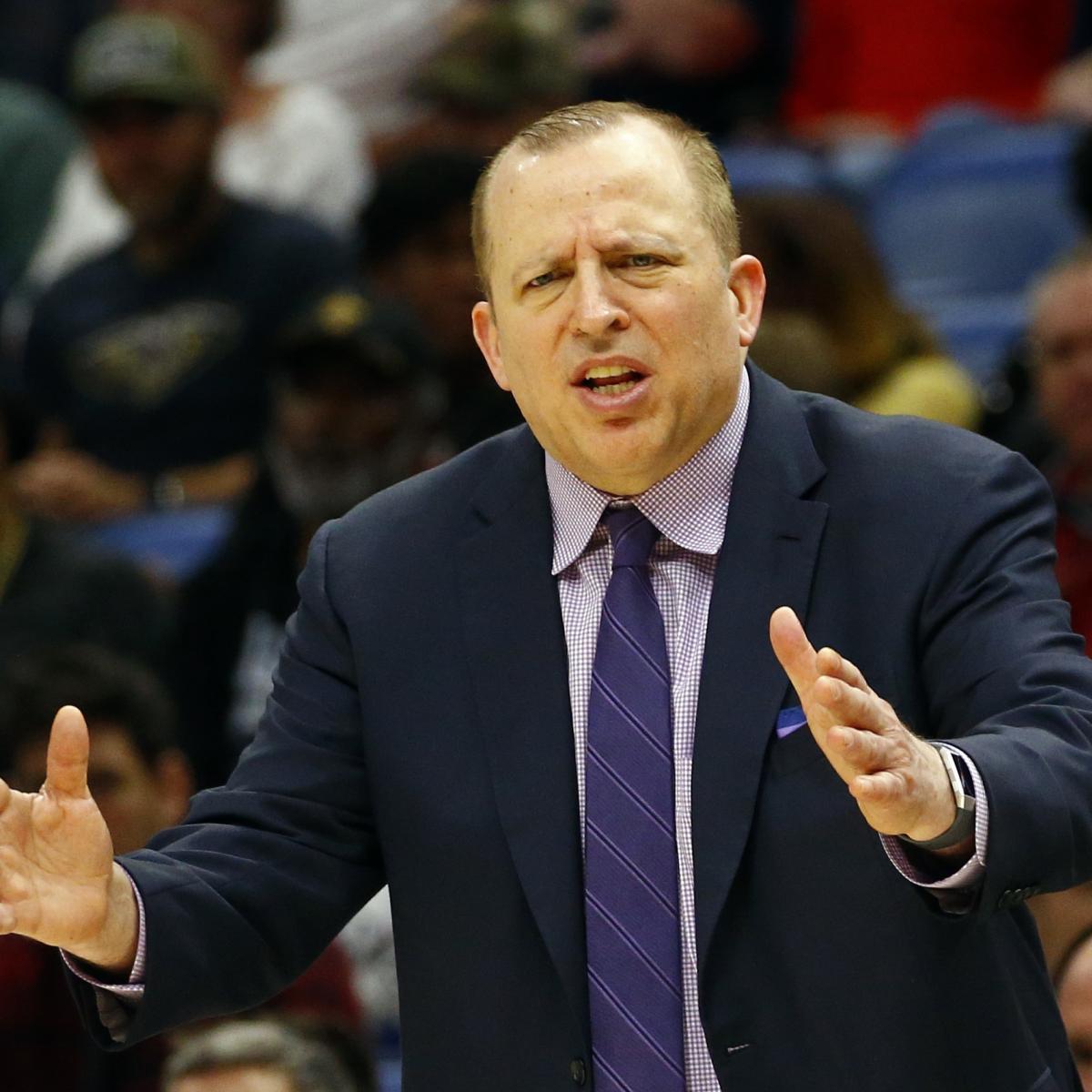 Knicks Rumors: Tom Thibodeau 'Remains the Front-Runner' to Be Next NYK ...