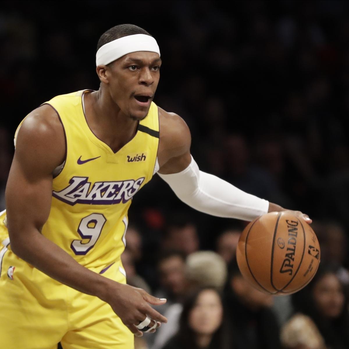 Lakers News Latest Buzz On Rajon Rondo Injury Kentavious