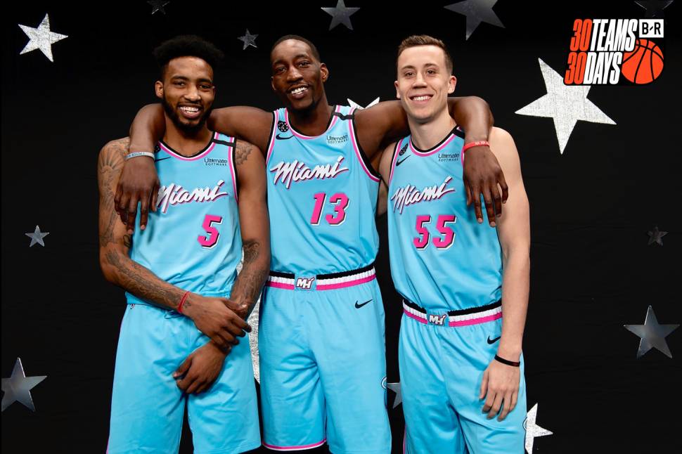 The Miami Heat turn the jersey game on it's head once again
