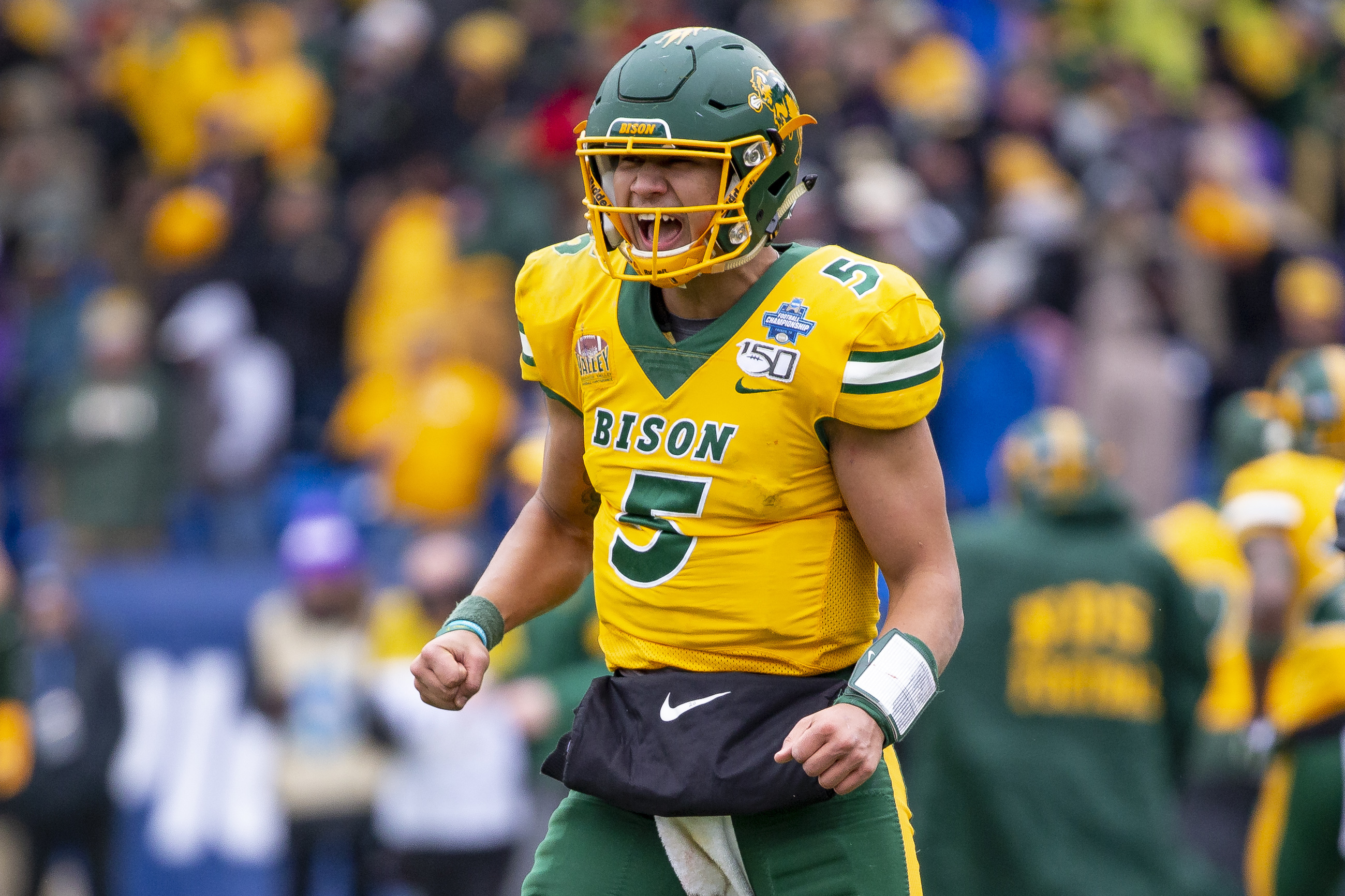 NDSU Bison Football Fans - Easton Stick on NOW. NFL Network and