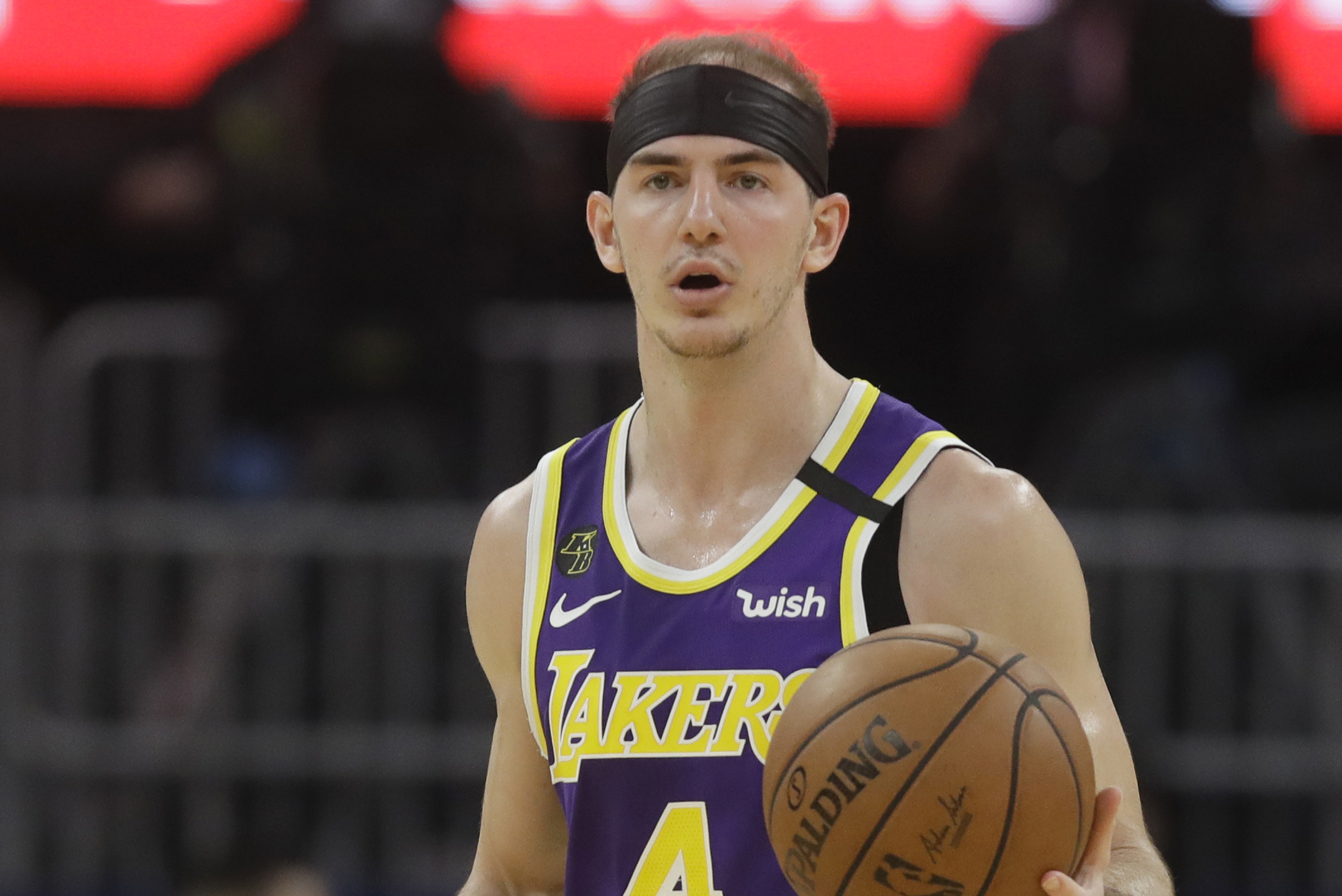 NBA bubble: Alex Caruso skips sister's wedding to stay with LA Lakers