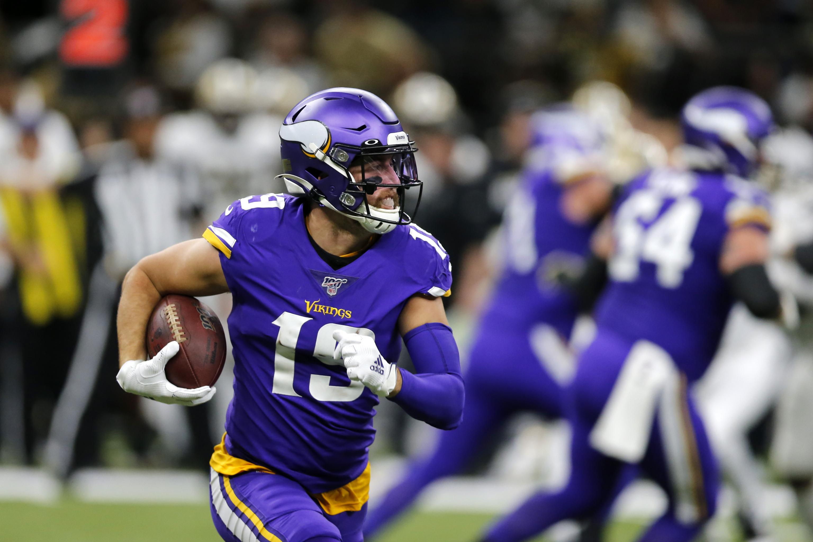 PFF on X: 2019 is sure to have more explosive plays for Adam Thielen and  the Vikings 