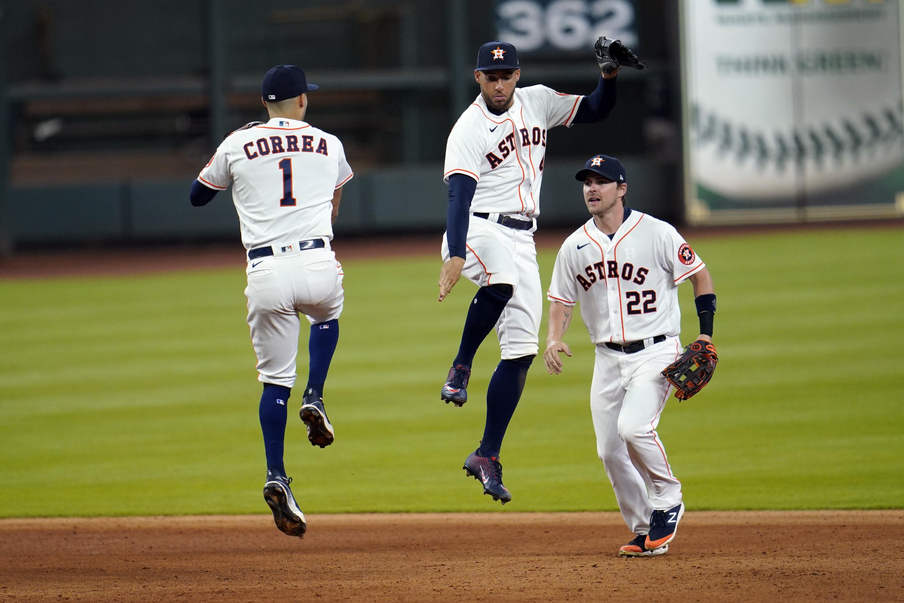  Houston Astros Baseball Cards: George Springer, Jose