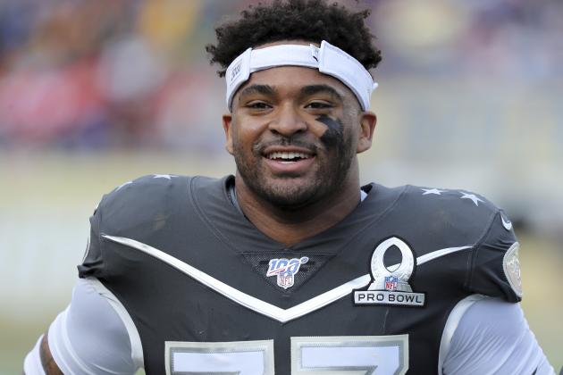 FILE - In this Jan. 26, 2020, file photo, AFC safety Jamal Adams of the New York Jets walks off the field at halftime during the NFL Pro Bowl football game in Orlando, Fla. Joe Douglas' feelings about Jamal Adams remain unchanged. Just like the New York Jets general manager's game plan when it comes to the star safety's contract situation. “Jamal’s an unbelievable young player, and our plan is to keep Jamal here a long time,” Douglas said in a pre-draft conference call with reporters Monday, April 20, 2020. (AP Photo/Gregory Payan, File)