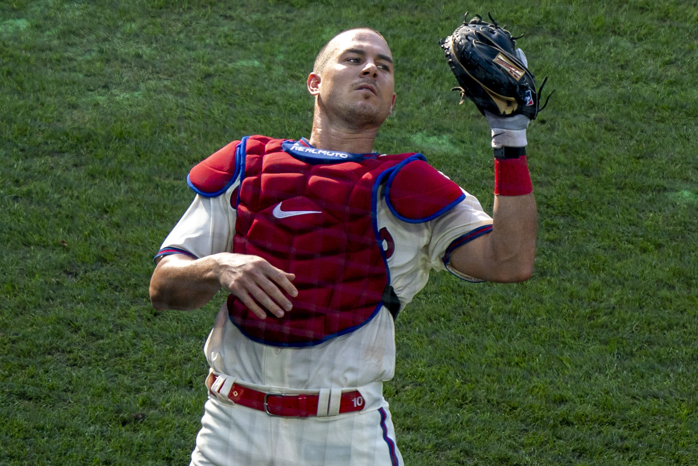 J.T. Realmuto Autographed Catcher's Mitt