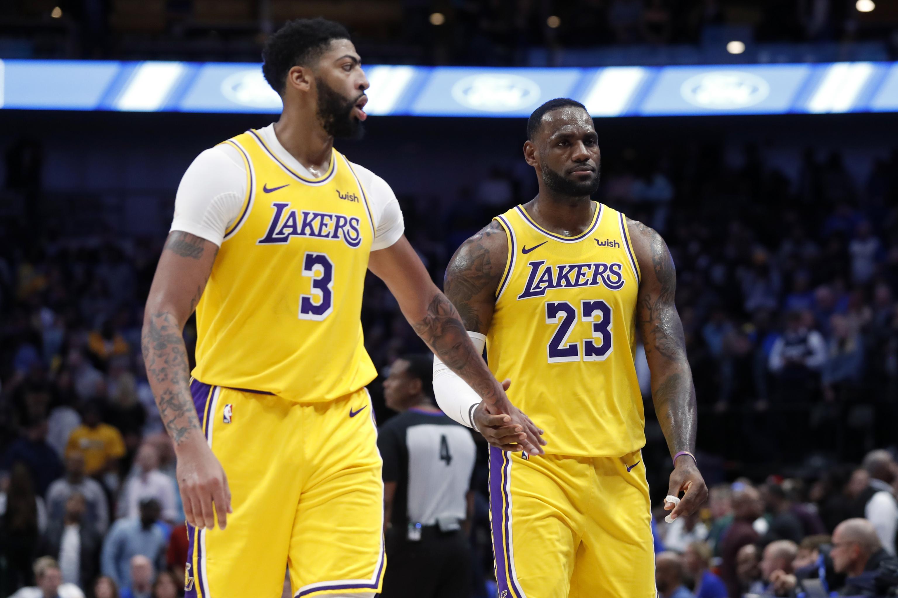 LeBron James And Anthony Davis Are Hyped After Lakers Reveal