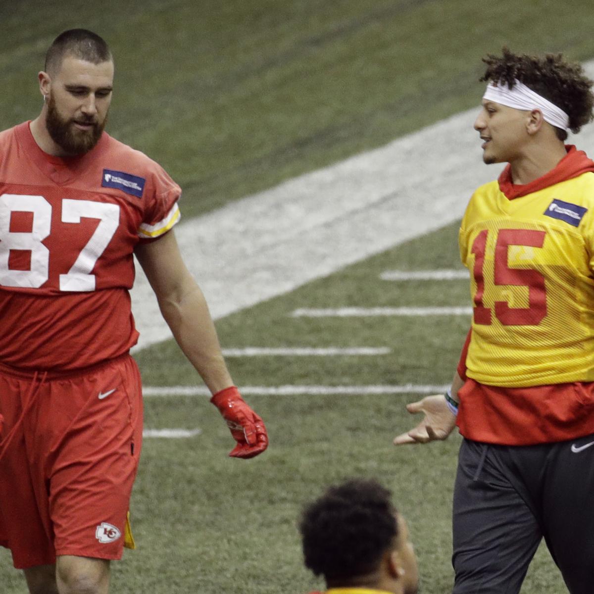 Chiefs' Travis Kelce, Patrick Mahomes land in top 10 of 'NFL Top 100' list