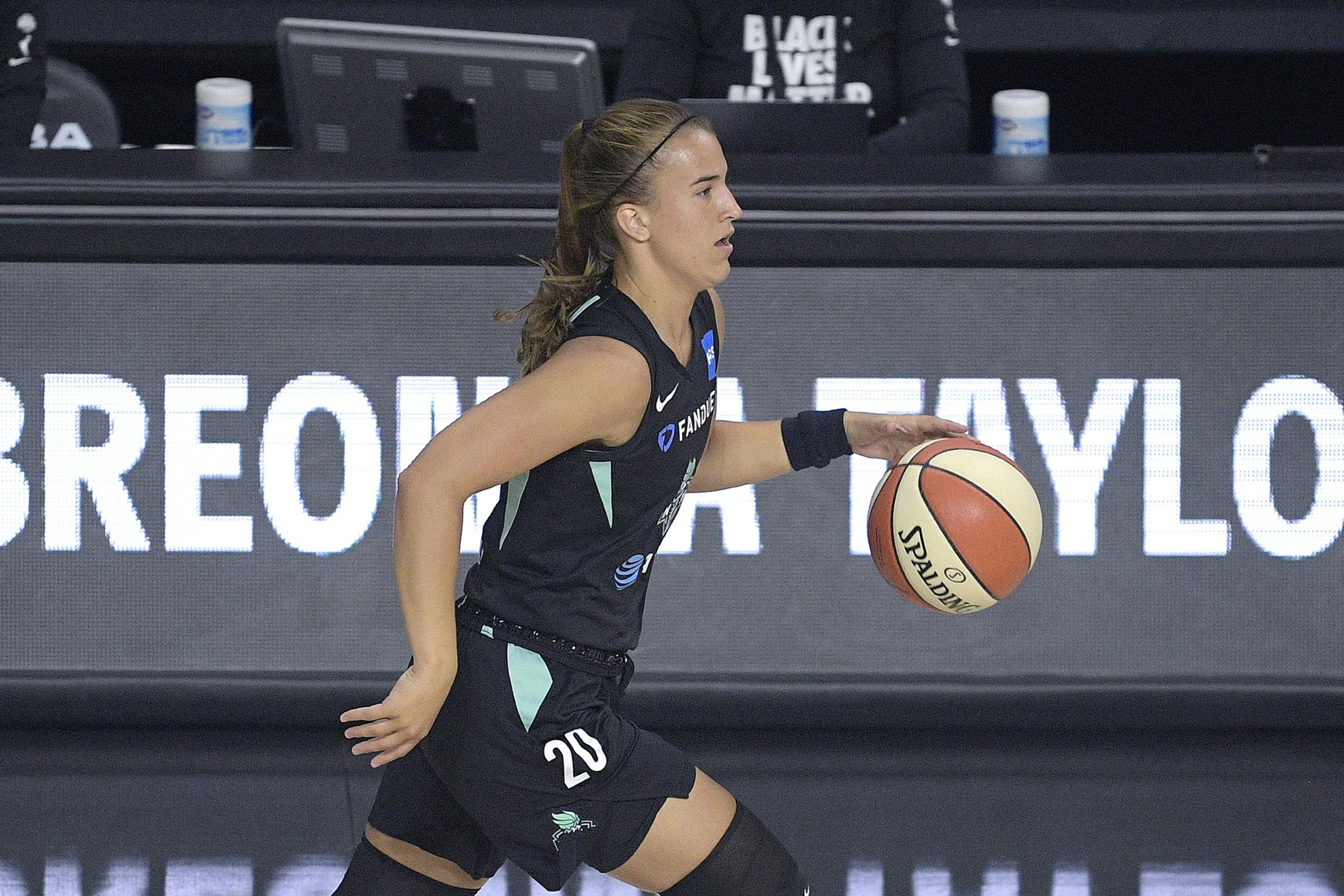 Liberty's Sabrina Ionescu scratched from Mercury game due to ankle