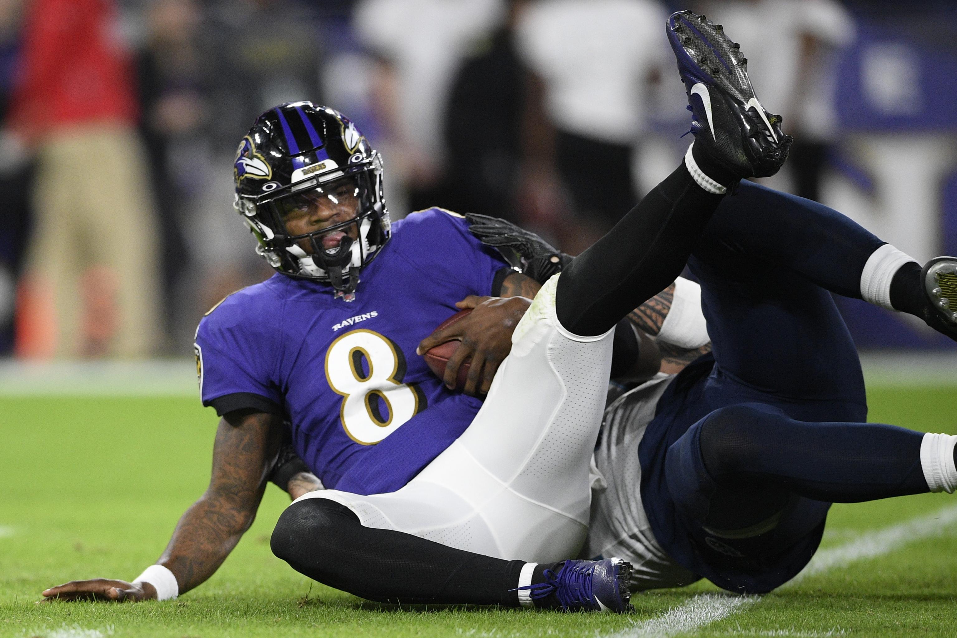 The Ravens' playoff loss to the Titans is not Lamar Jackson's fault 