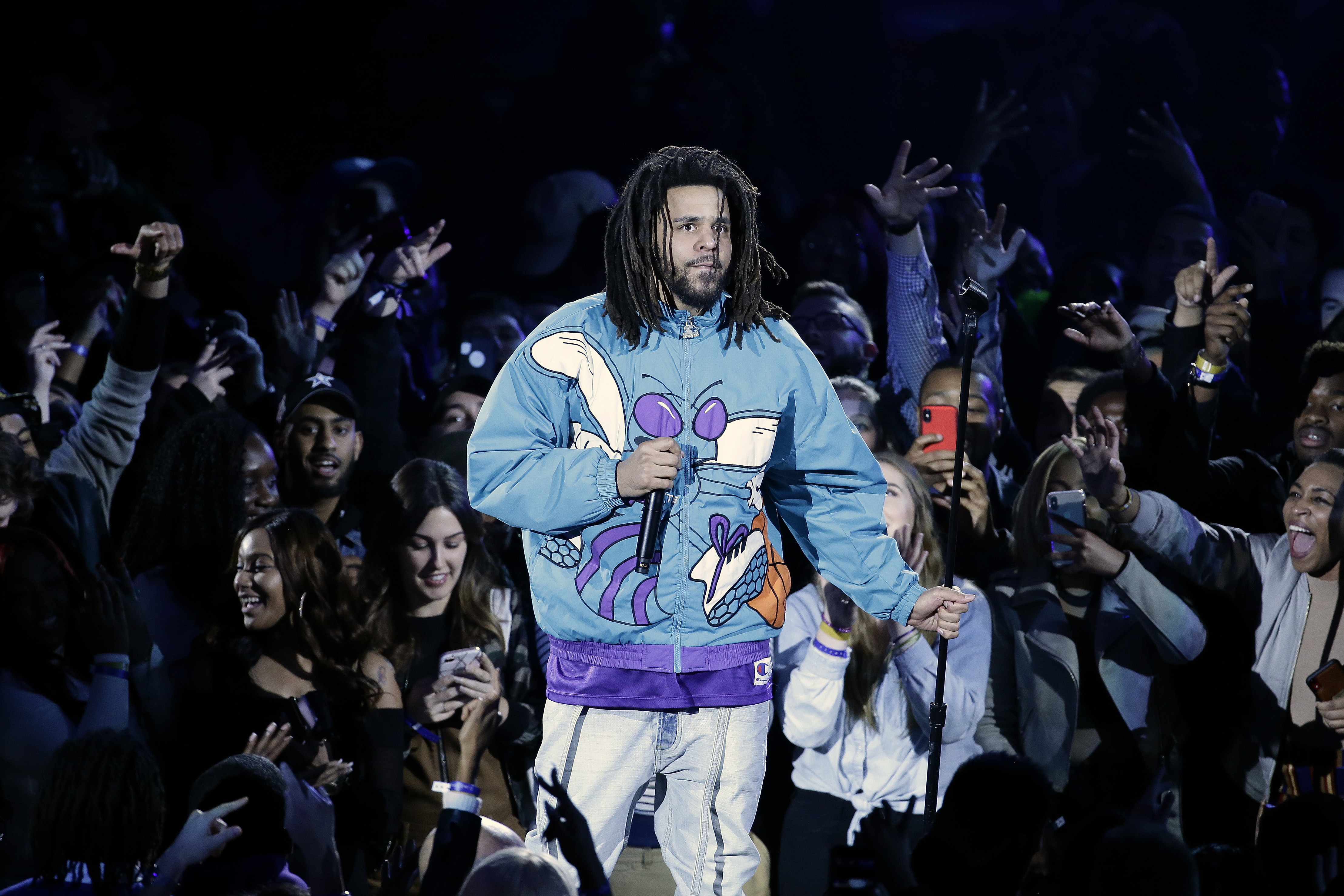 j cole hoodie all star game
