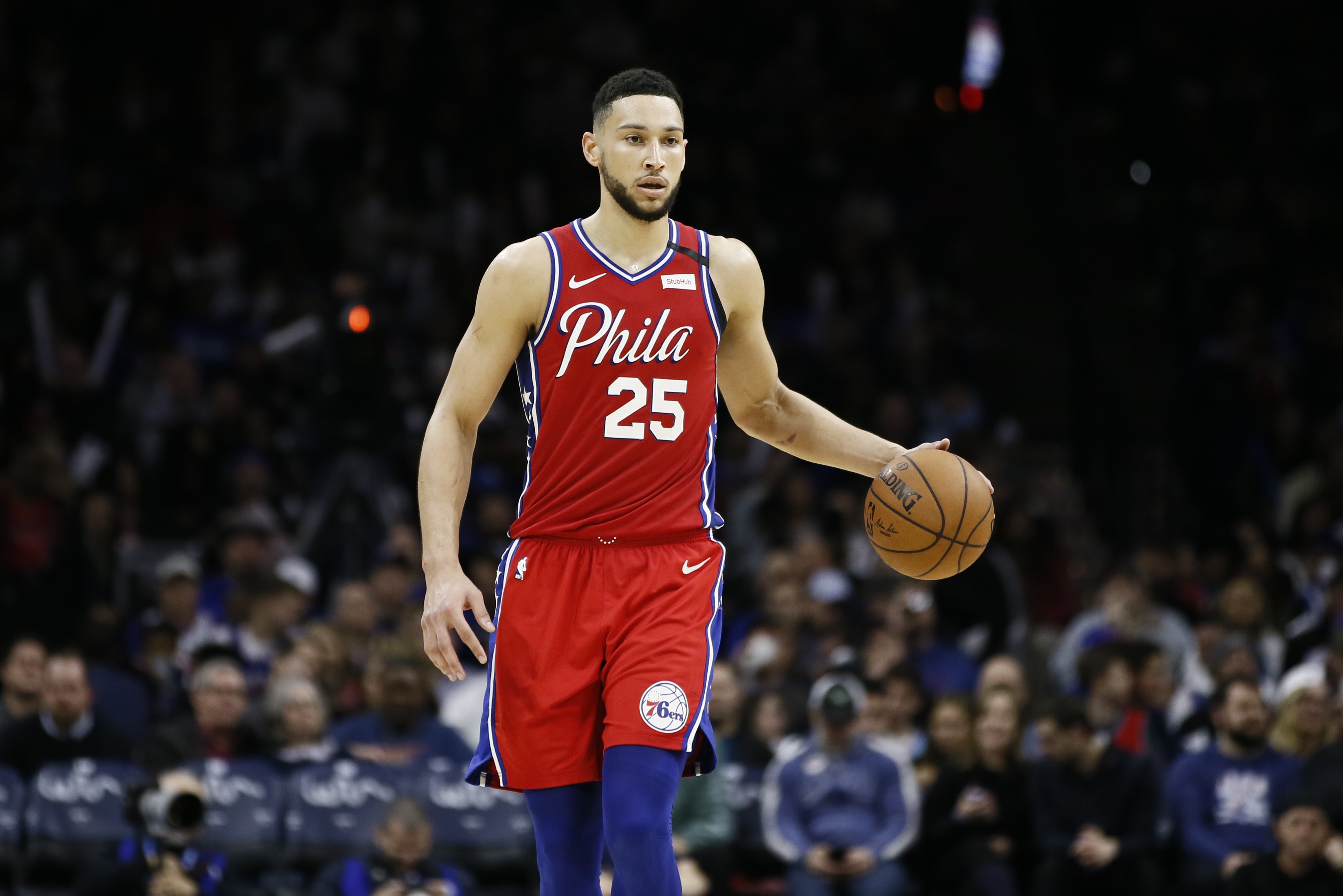 ben simmons red jersey