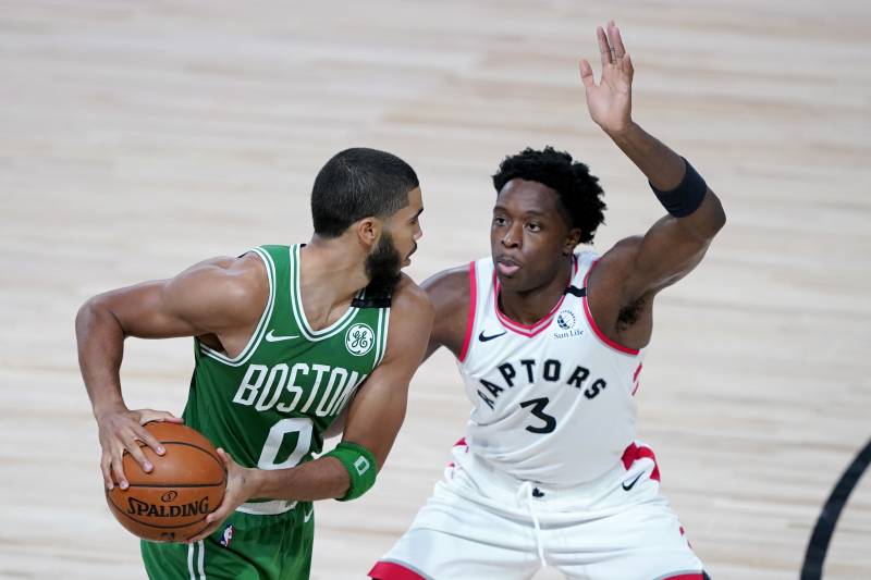 Jayson Tatum, Jaylen Brown Lead Celtics to 122-100 Blowout Win vs. Raptors | Bleacher Report | Latest News, Videos and Highlights