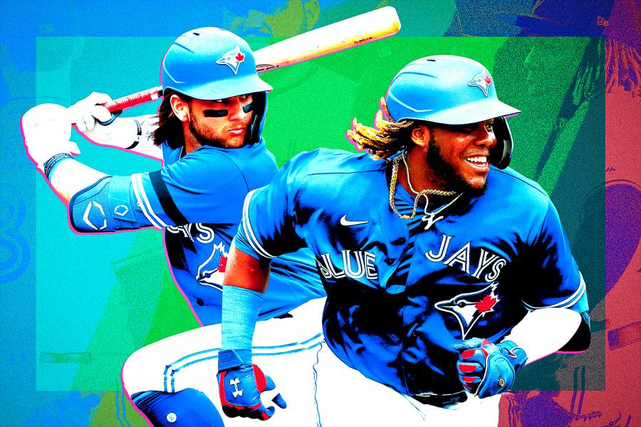 Update your spring wardrobe with a new Vlad Jr. jersey or tee shirt -  Bluebird Banter