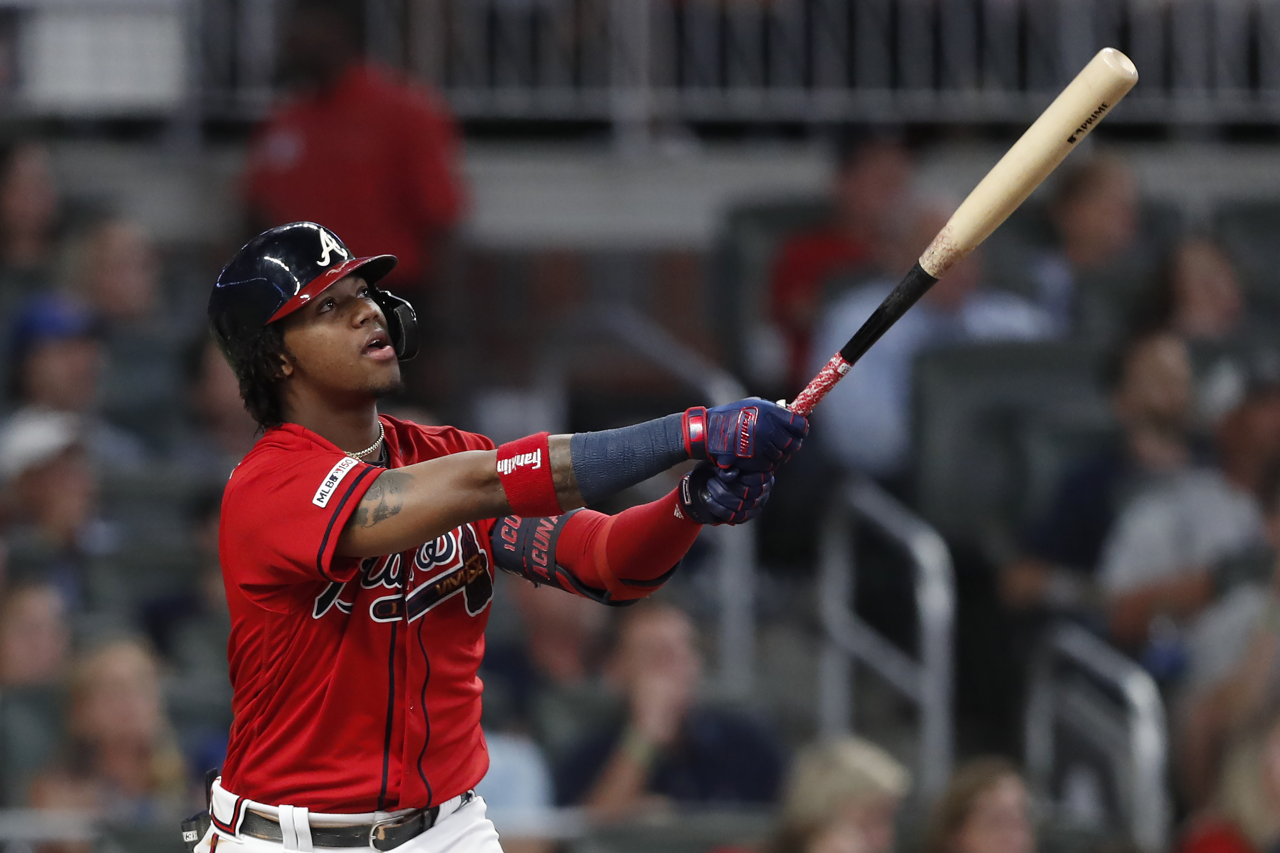 Ronald Acuña Jr. on injured list, left wrist inflammation