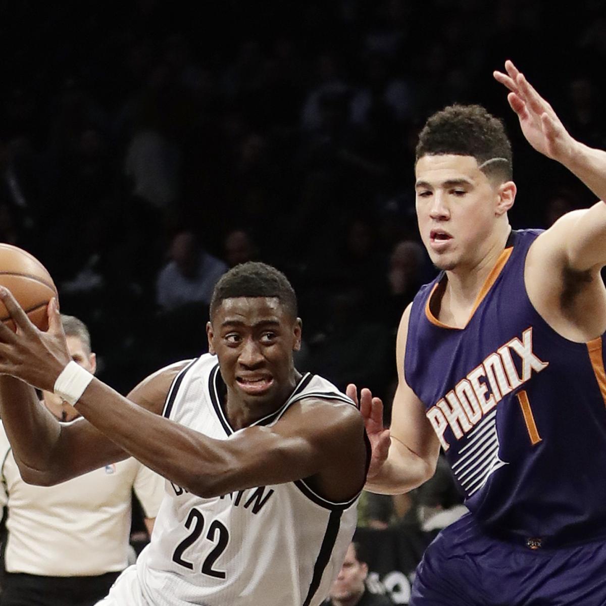 Devin Booker 'Big Brooklyn Nets Fan' Ahead of Playoff-Deciding Clash vs 