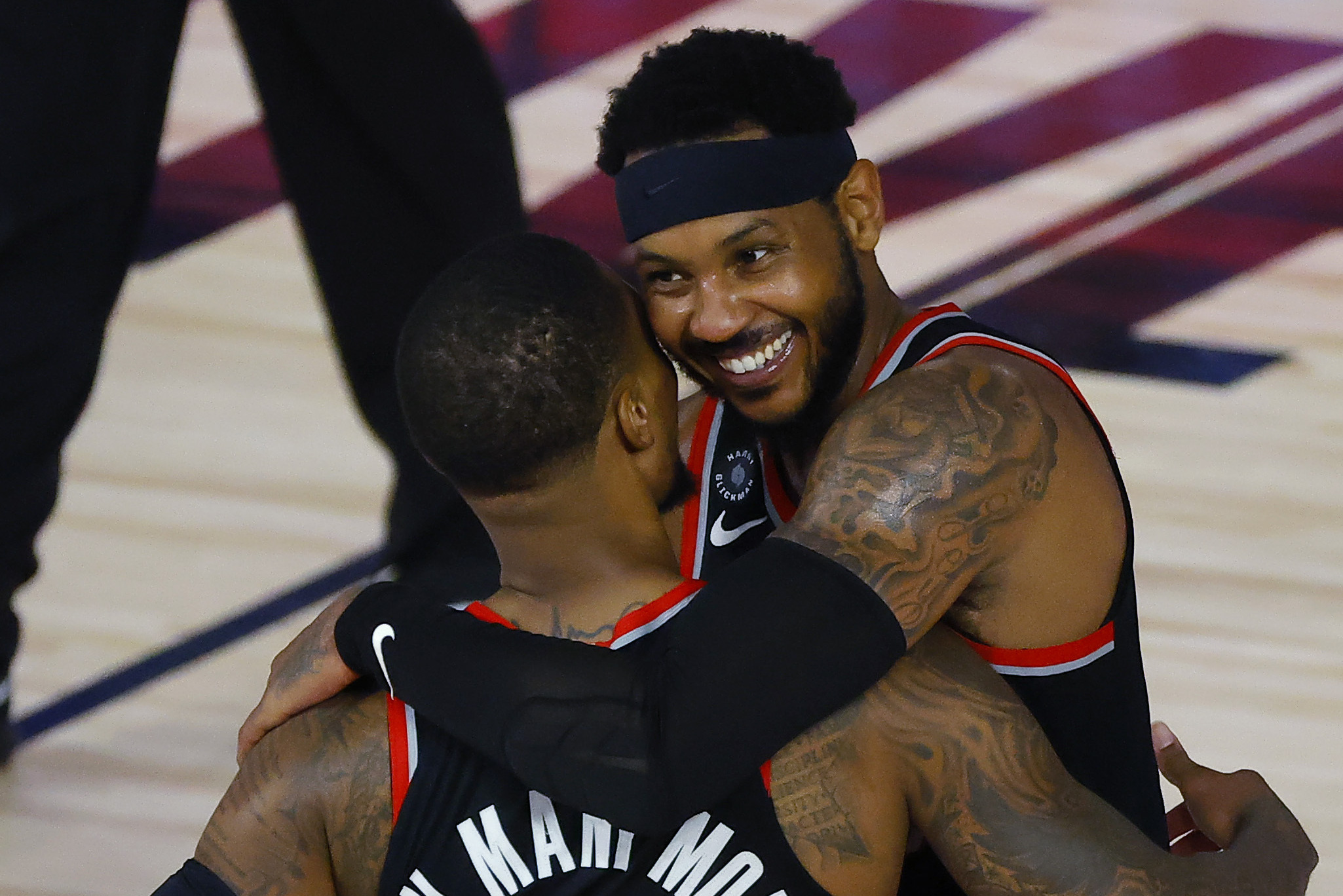 Carmelo Anthony on Damian Lillard: 'He's the top guy I've played