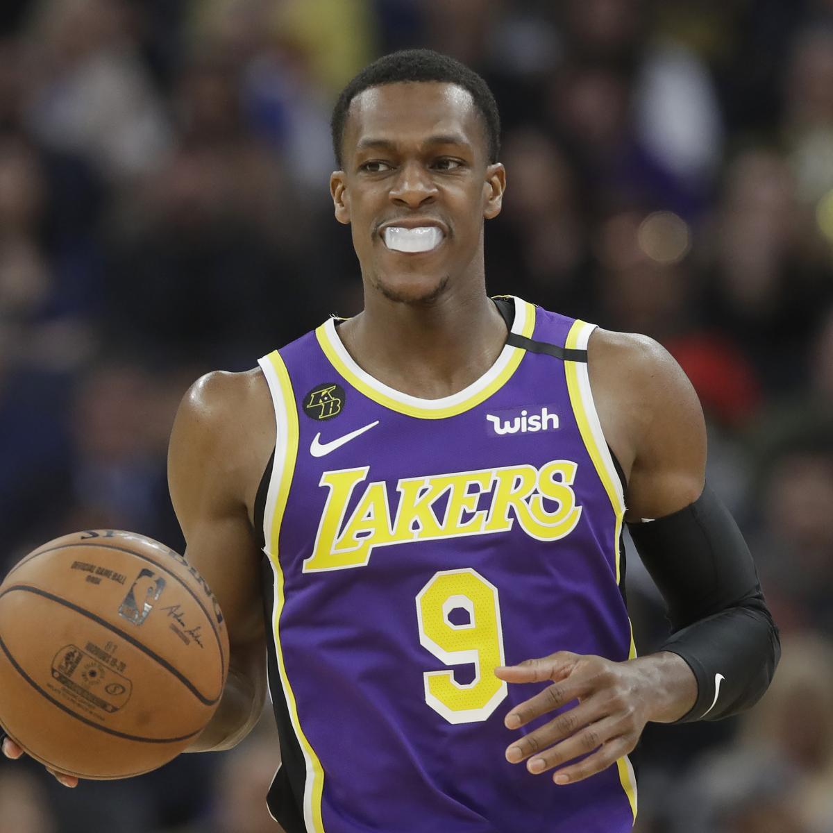 Lakers' Rajon Rondo to miss 6-8 weeks with fractured thumb - Los Angeles  Times