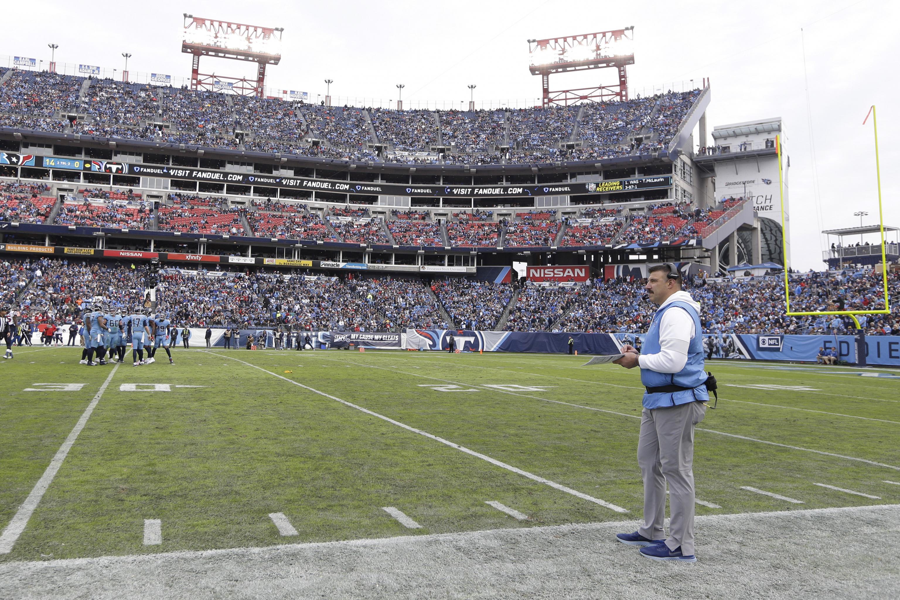 Photos: Titans host the Jaguars in an empty Nissan Stadium for the home  opener