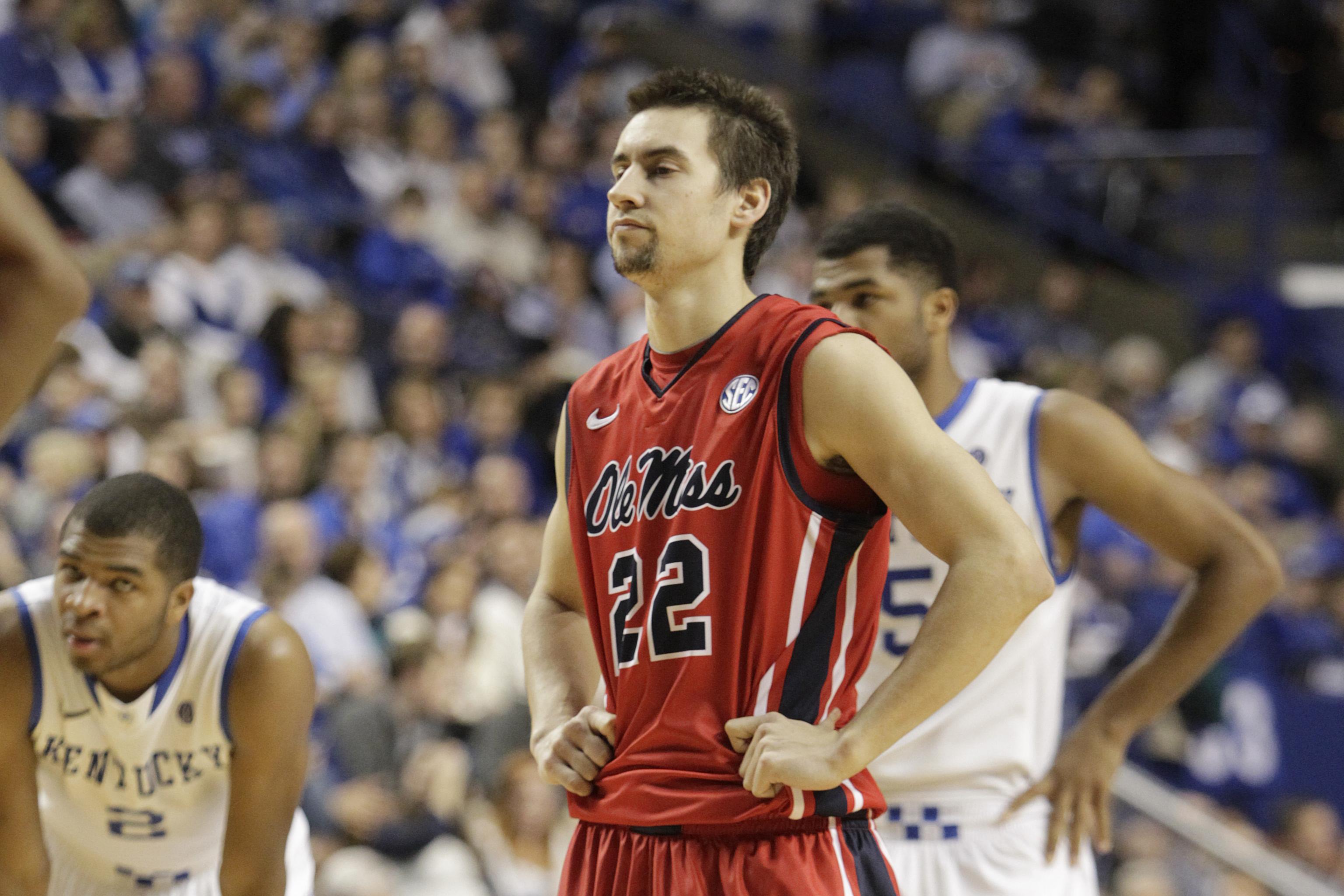 Marshall Henderson has confrontation with coach, throws ice at Ole