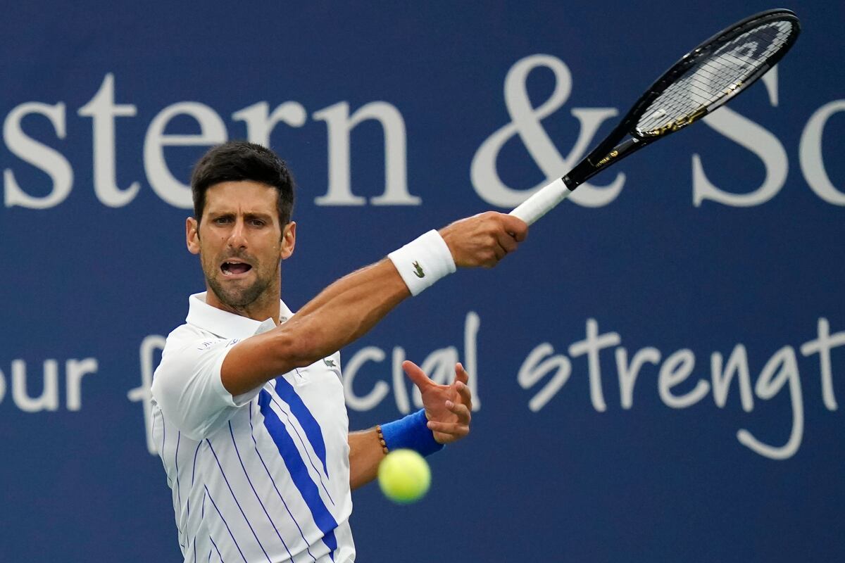 Novak Djokovic Beats Milos Raonic to Win 2020 Western and ...