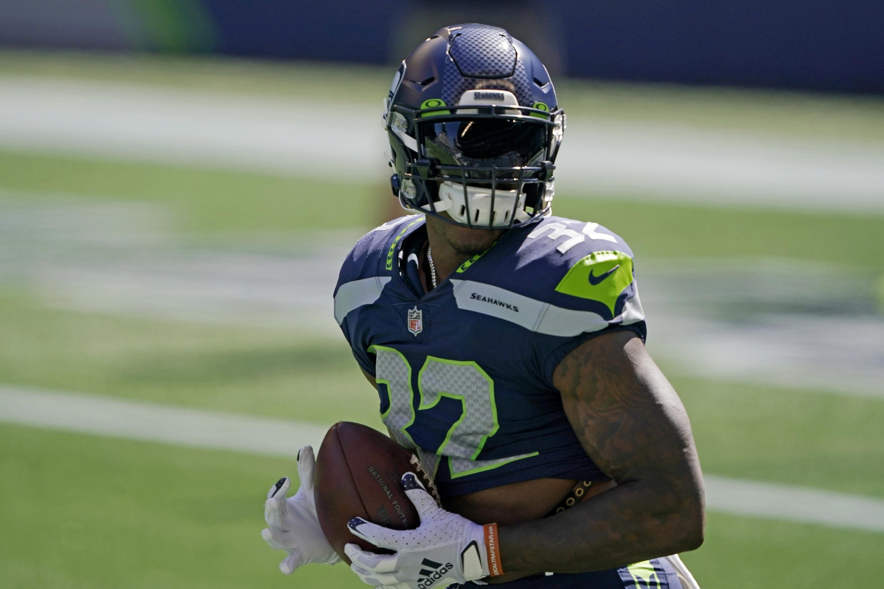 Chris Carson gets highest 'Madden' rating among Seahawks running backs