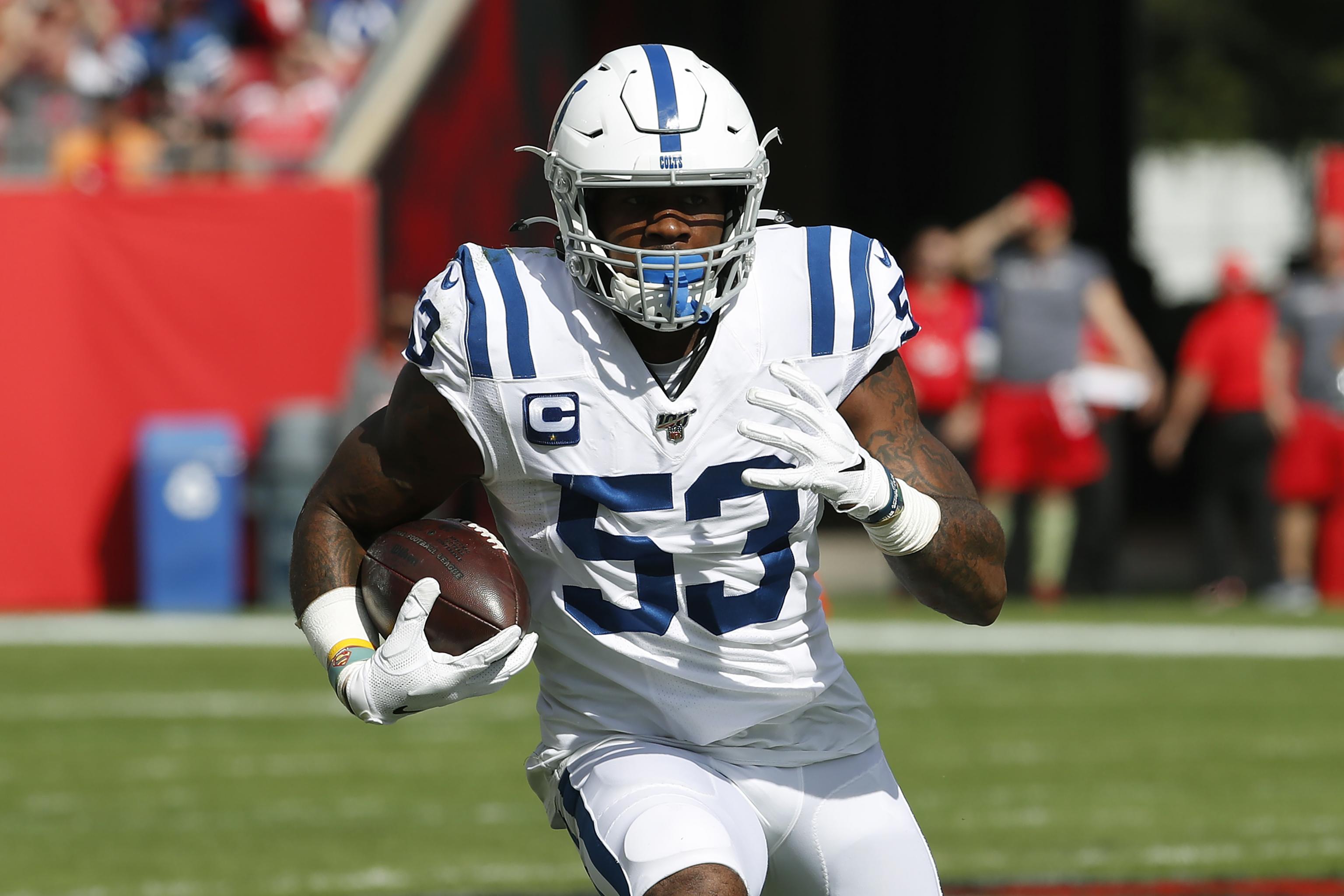 Colts' Darius Leonard jokes about three drug tests in a month