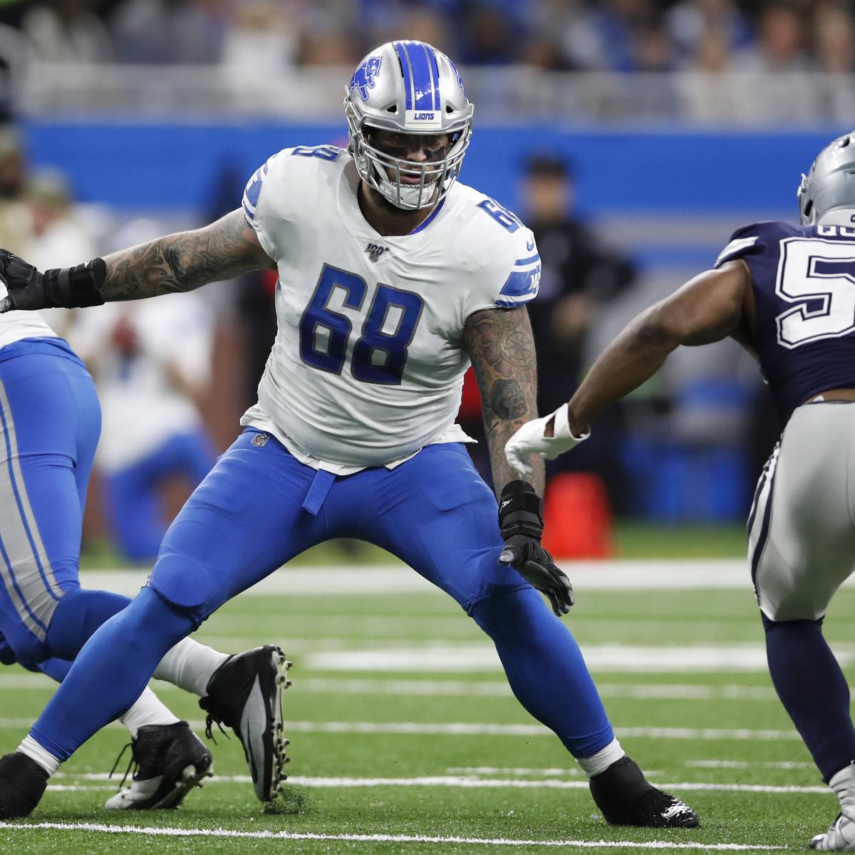 Taylor Decker, Lions Agree to 6Year, 85M Contract Extension News