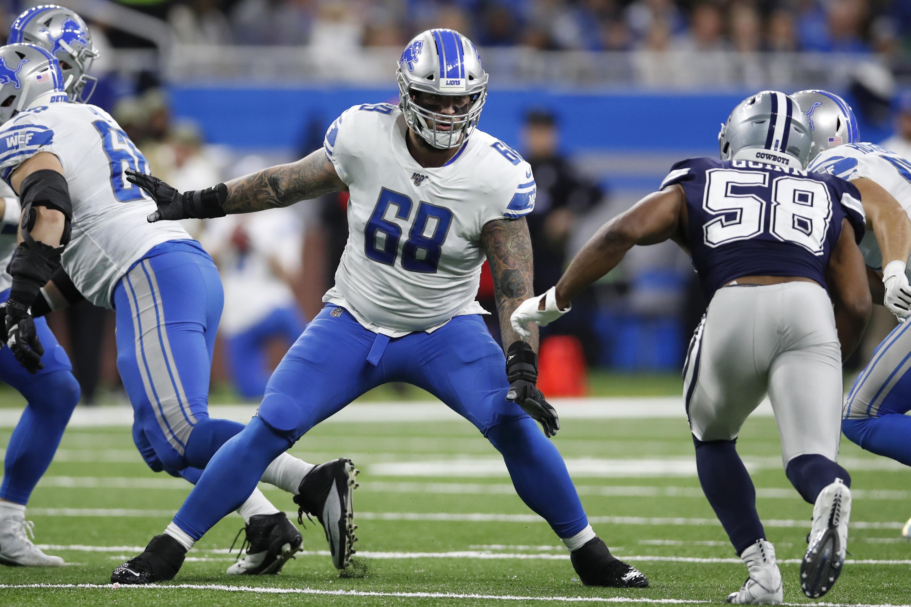 Detroit Lions' Taylor Decker hurts shoulder, undergoes surgery