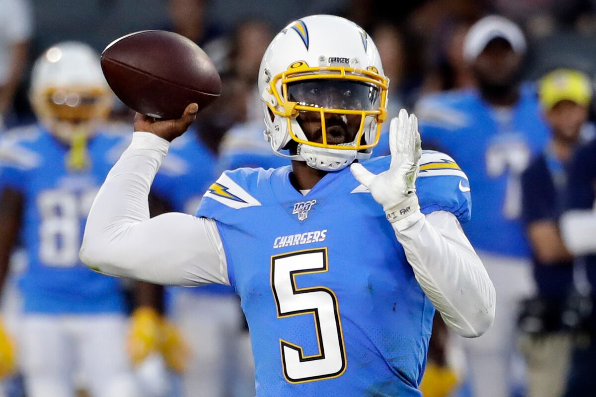 Tyrod Taylor Named Chargers' Week 1 Starting QB over ...