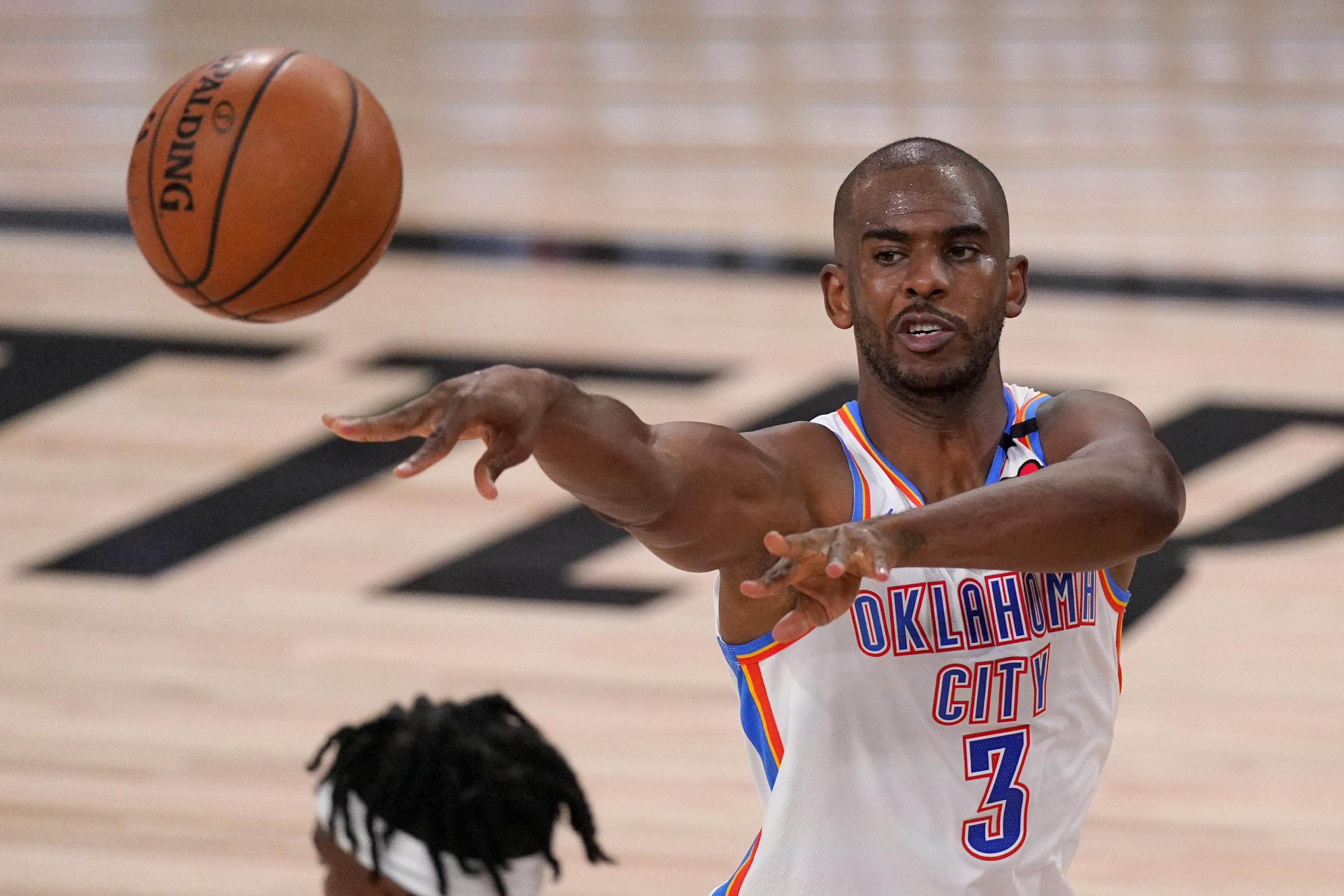 Oklahoma City Thunder on Instagram: “Chris Paul is a very bad man. 😤 9-10  from the field. 6-7 from do…