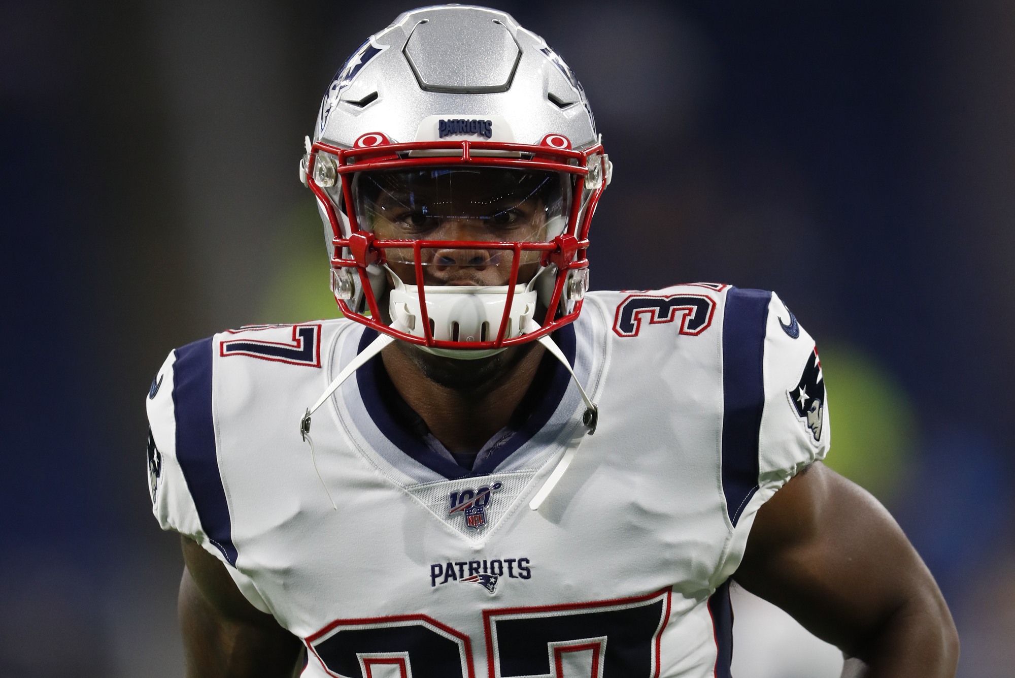 Damien Harris injury: Patriots RB missing at first practice ahead