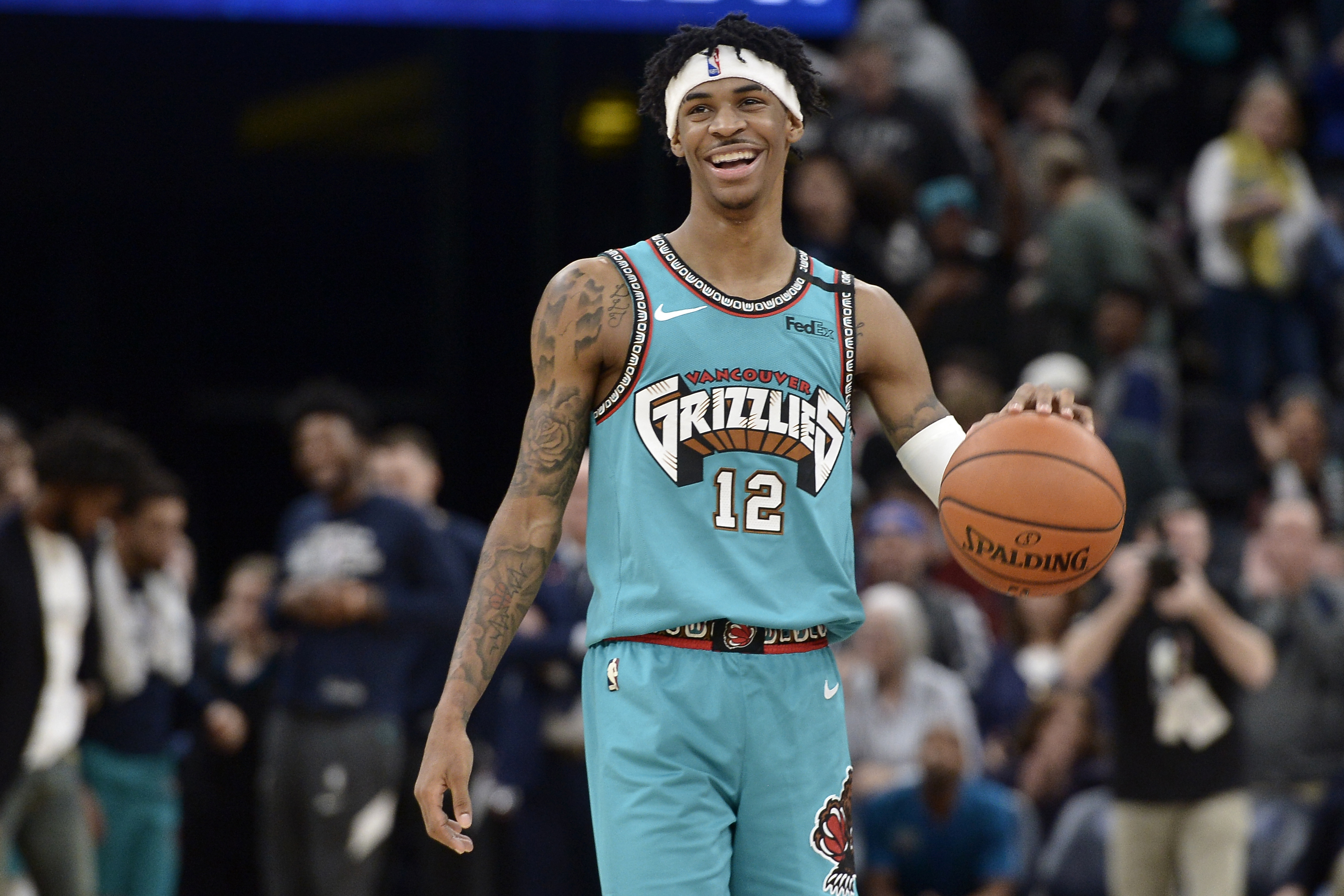 A Ja Morant 2019 rookie '2nd career win' Memphis Grizzlies game