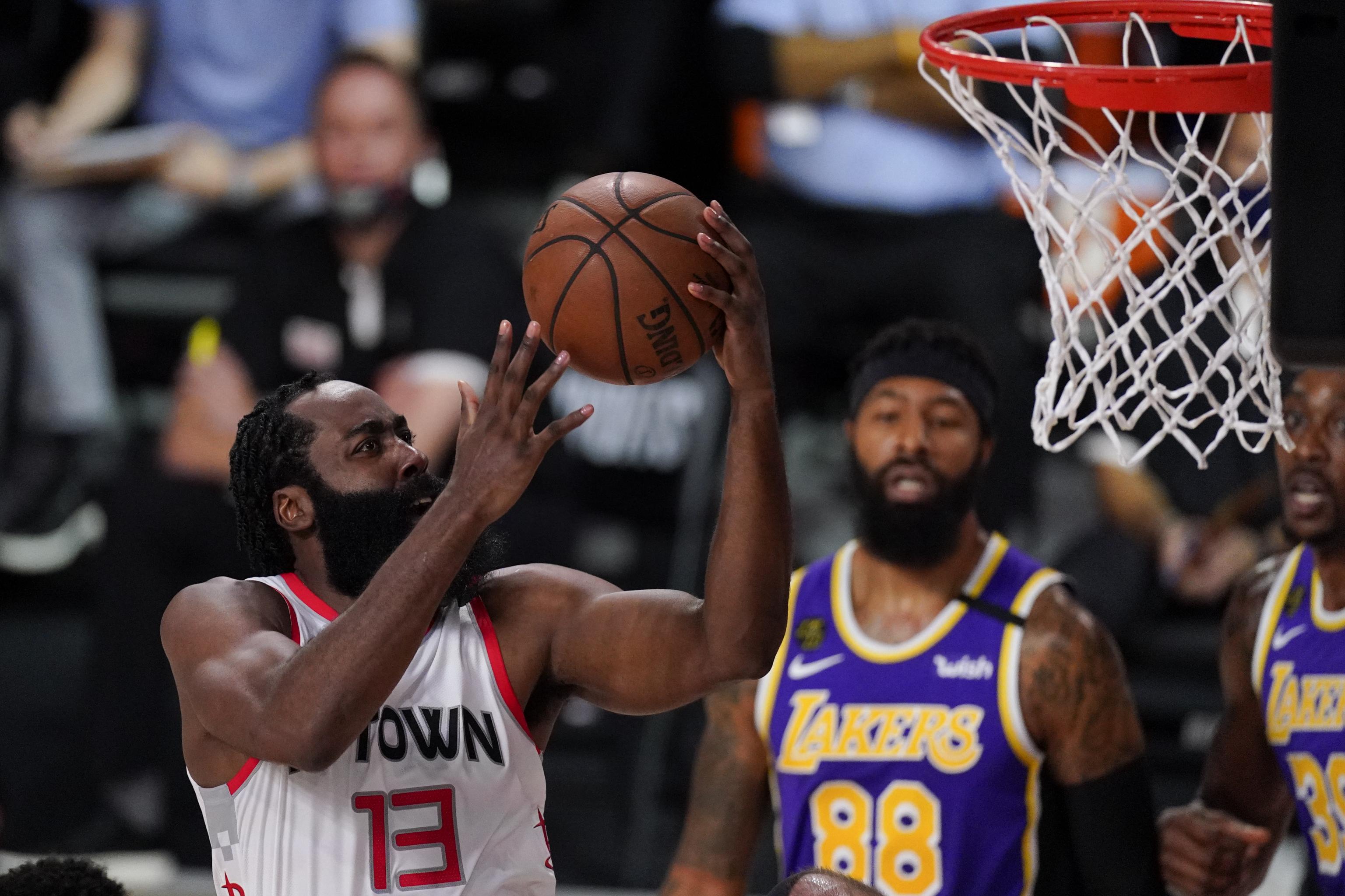 James Harden Drops 36 As Rockets Beat Lebron James Lakers In Game 1 Bleacher Report Latest News Videos And Highlights